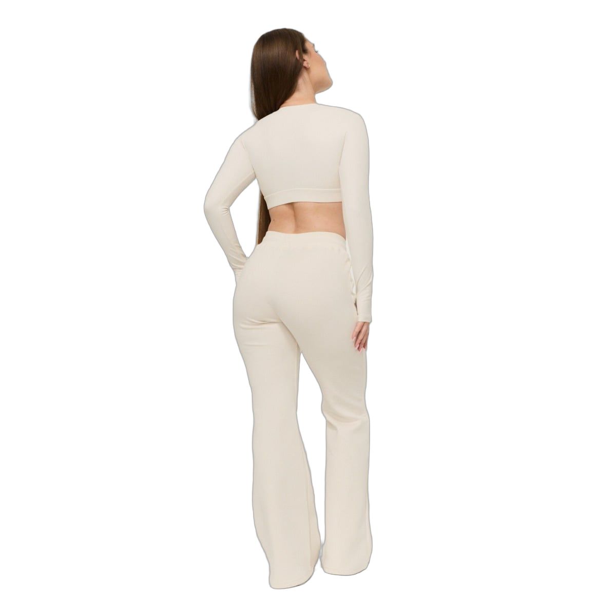GymBeam Jogginghose Damen regular mit Kordelzug in Pearl 1 St