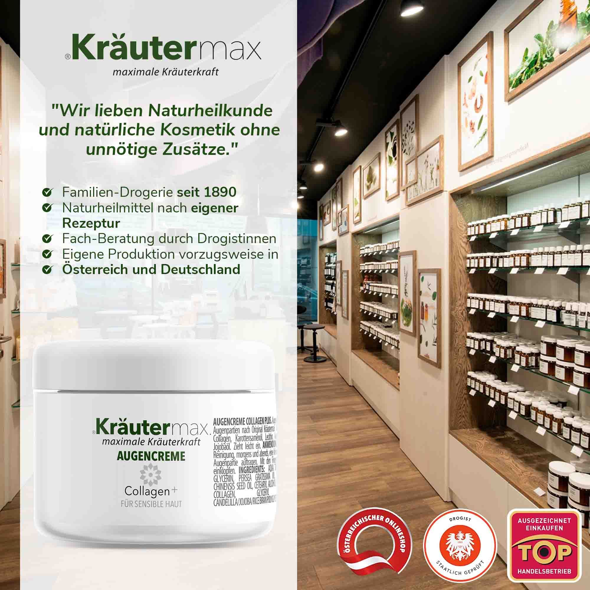 Kräutermax Collagen Augencreme