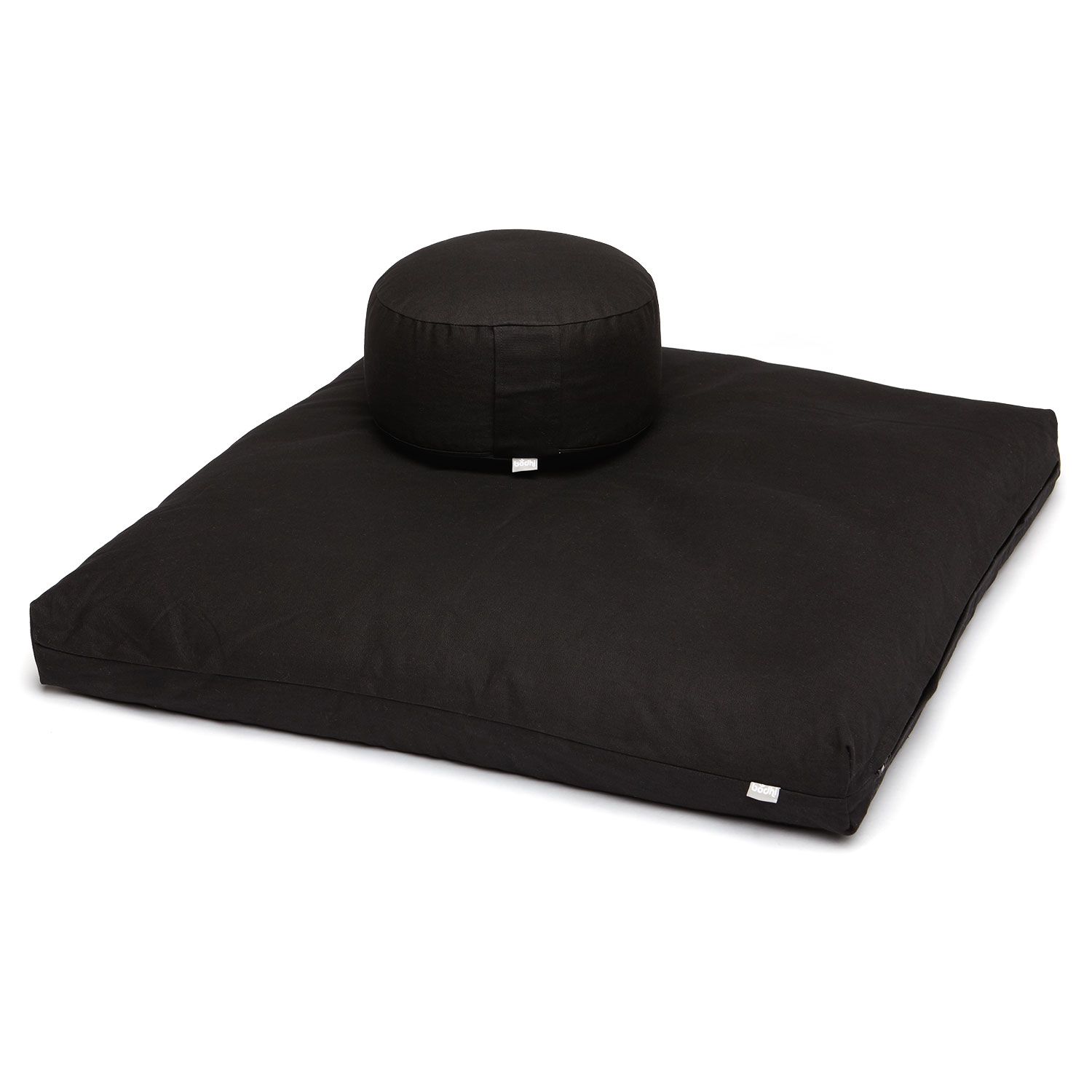 bodhi Medi-Set Basic I schwarz: Meditationskissen RONDO  & ZABUTON