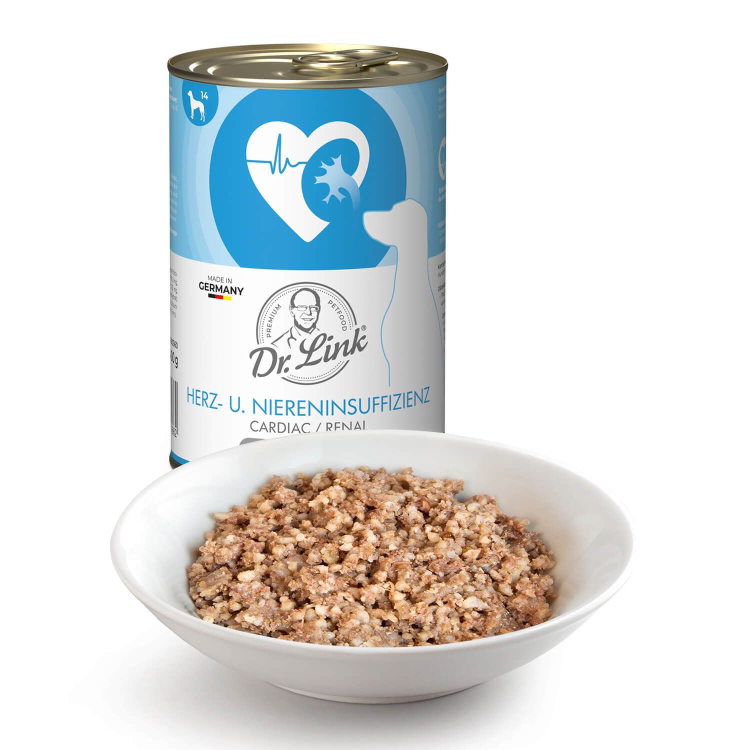 Dr. Link® SPEZIAL-DIÄT Herz- und Niereninsuffizienz I Cardiac / Renal Huhn und Pute