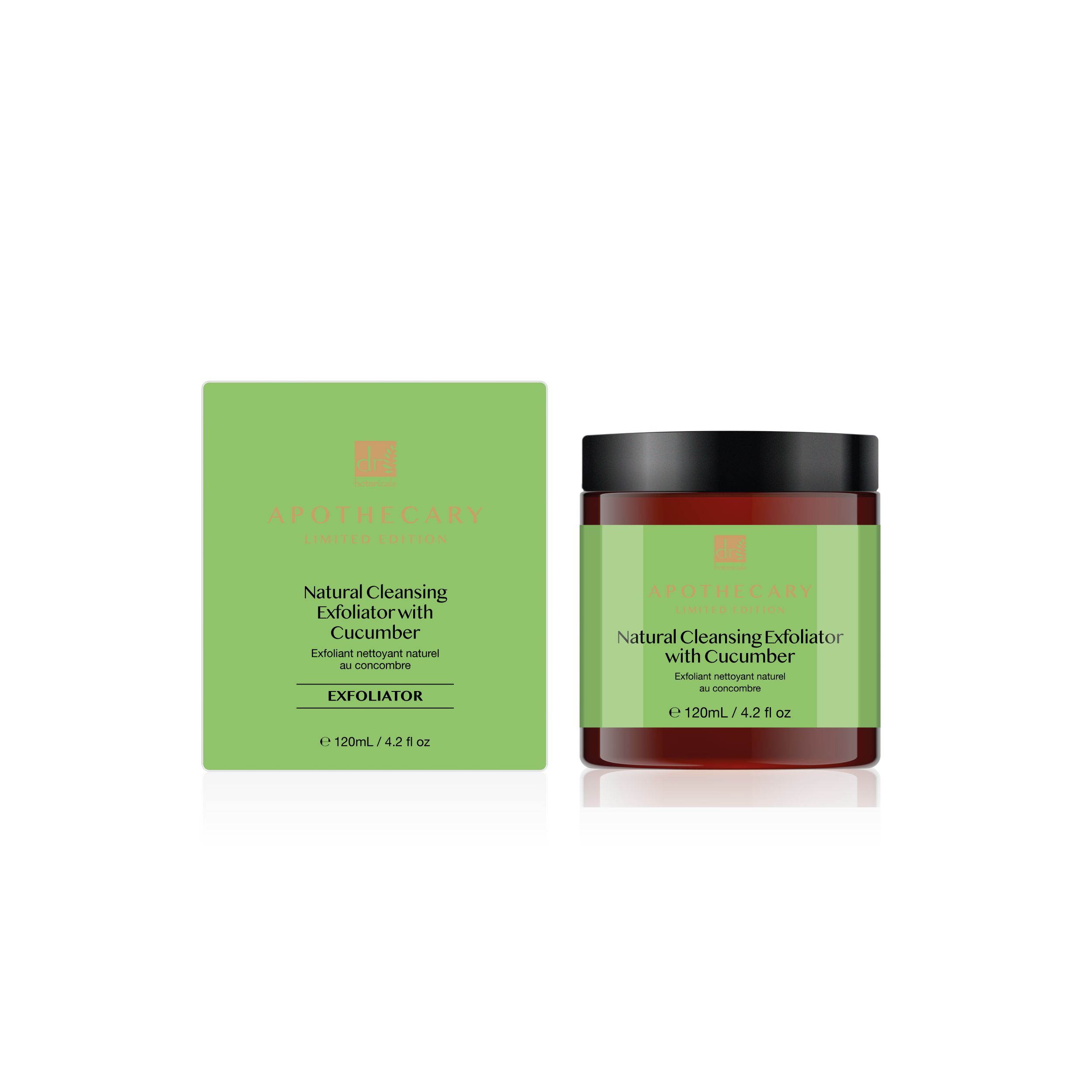 Dr Botanicals Natural Cleansing Exfoliator with Cucumber