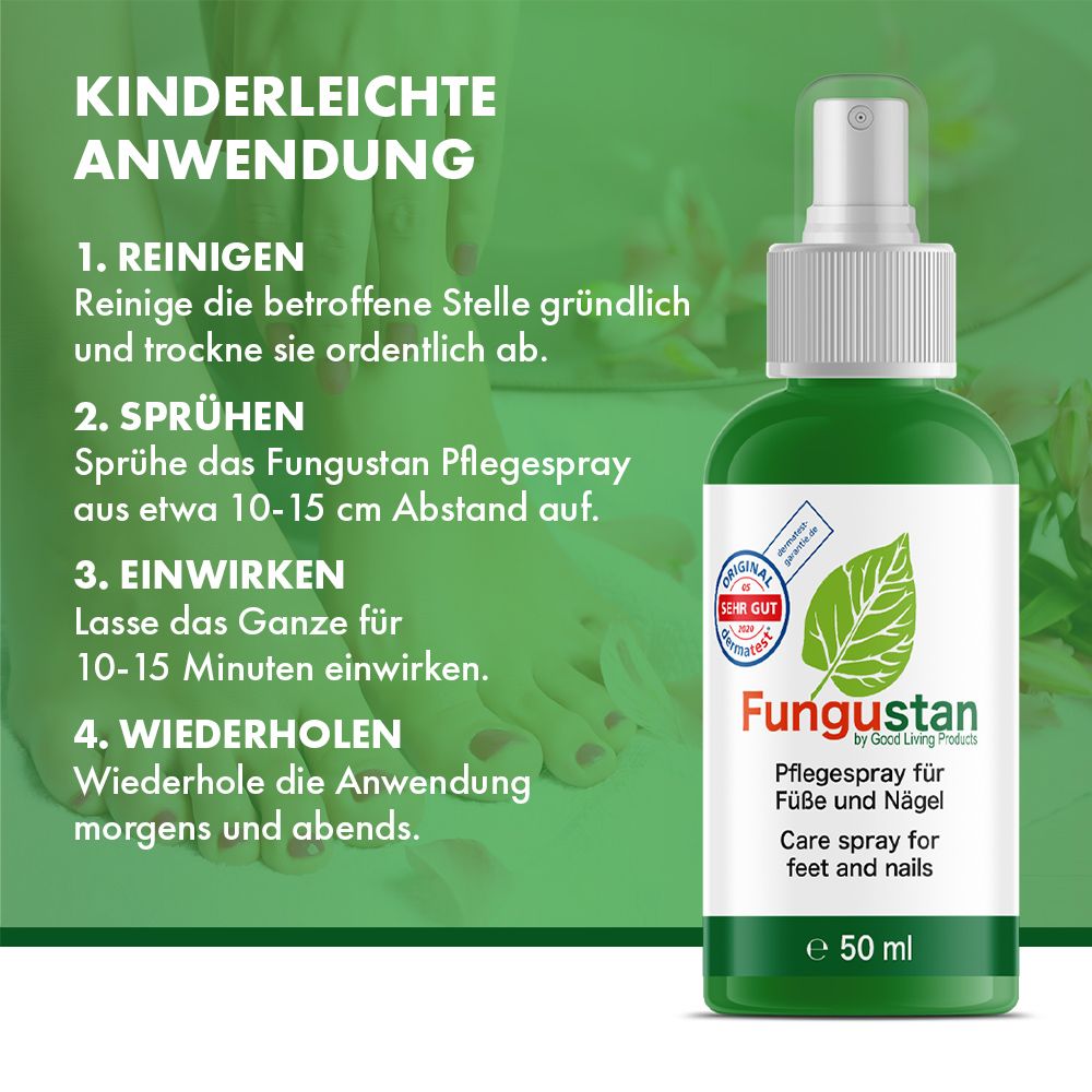 Fungustan Pflegespray für Nägel & Füße