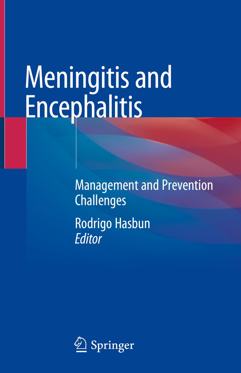 Buchcover: Meningitis and Encephalitis. Titel, Untertitel, Autor und Herausgeber. Springer-Logo unten.