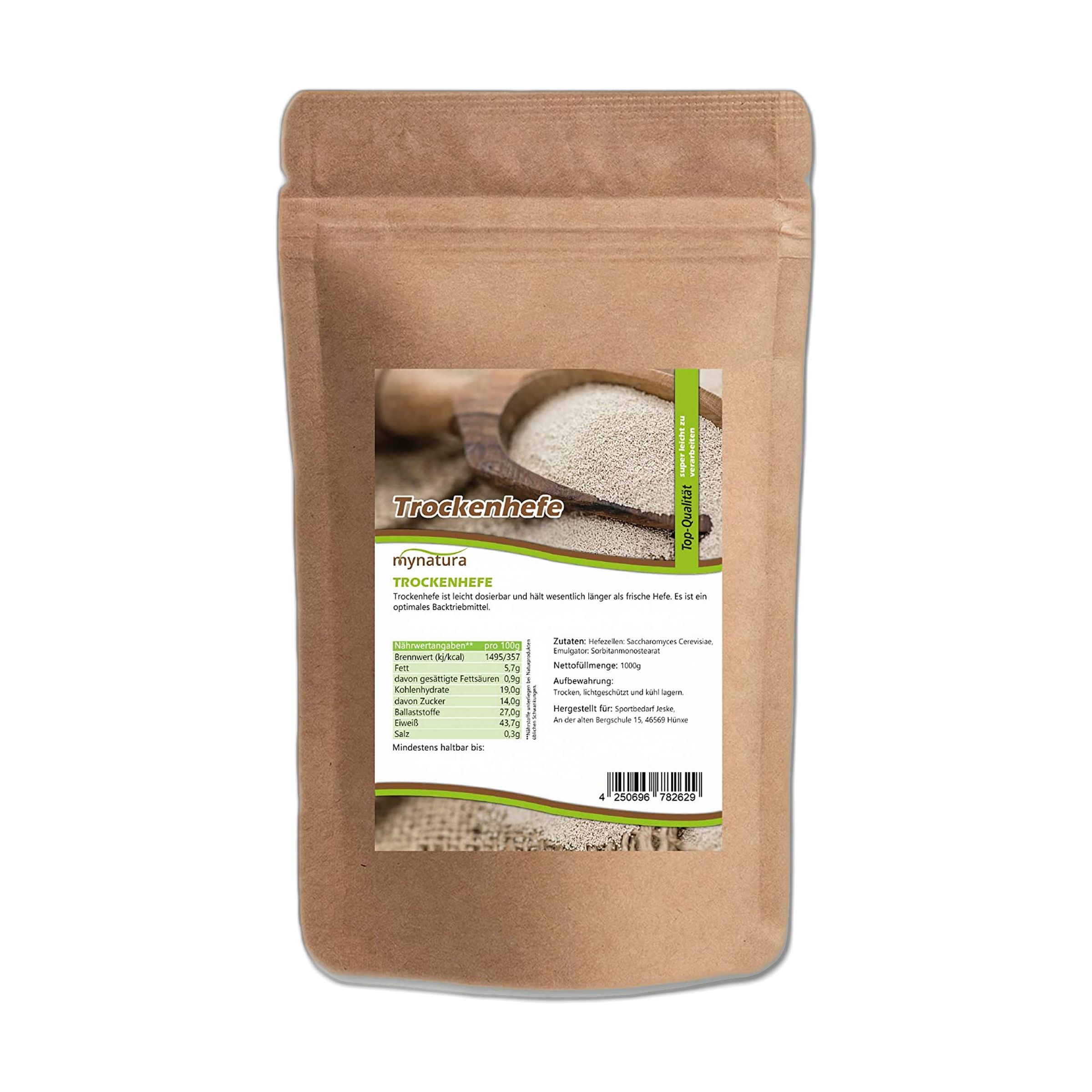 Mynatura Trockenhefe Pulver 1000 g