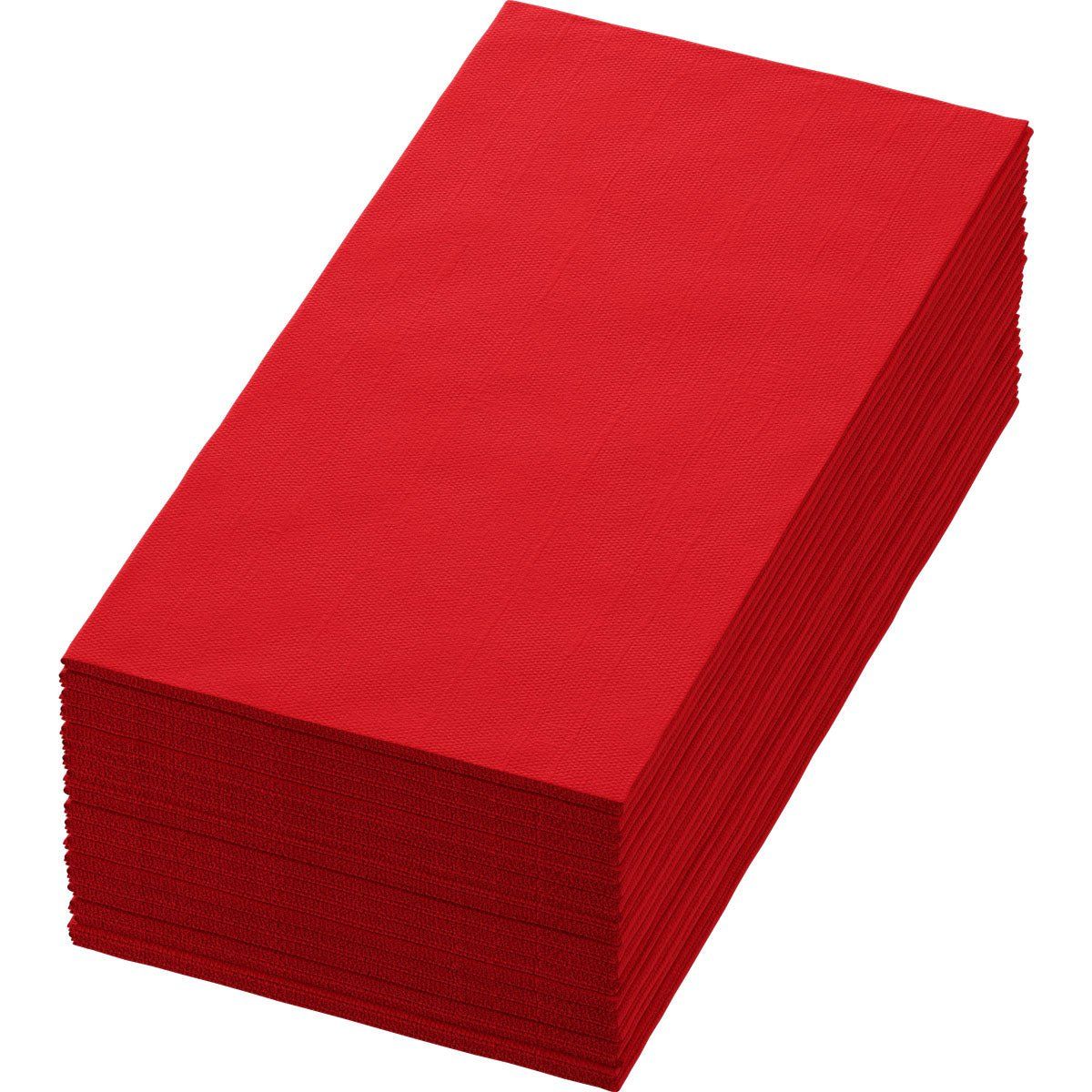 Bio-Dunisoft-Servietten 40 x 1/8 Buchfalz rot 2160 St Tücher
