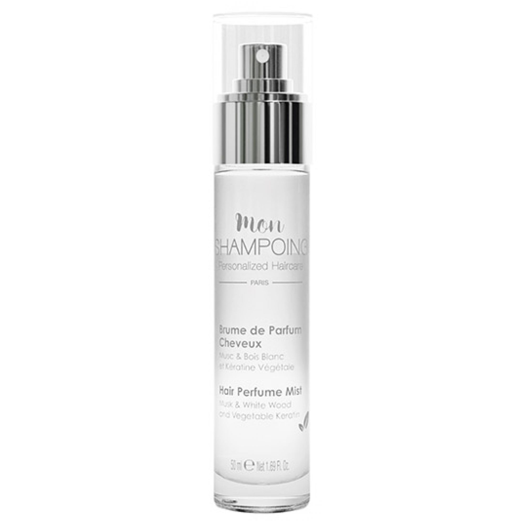 Mon Shampoing Haarparfumspray Moschus und Weißes Holz 3,5x3,5x16,5 cm