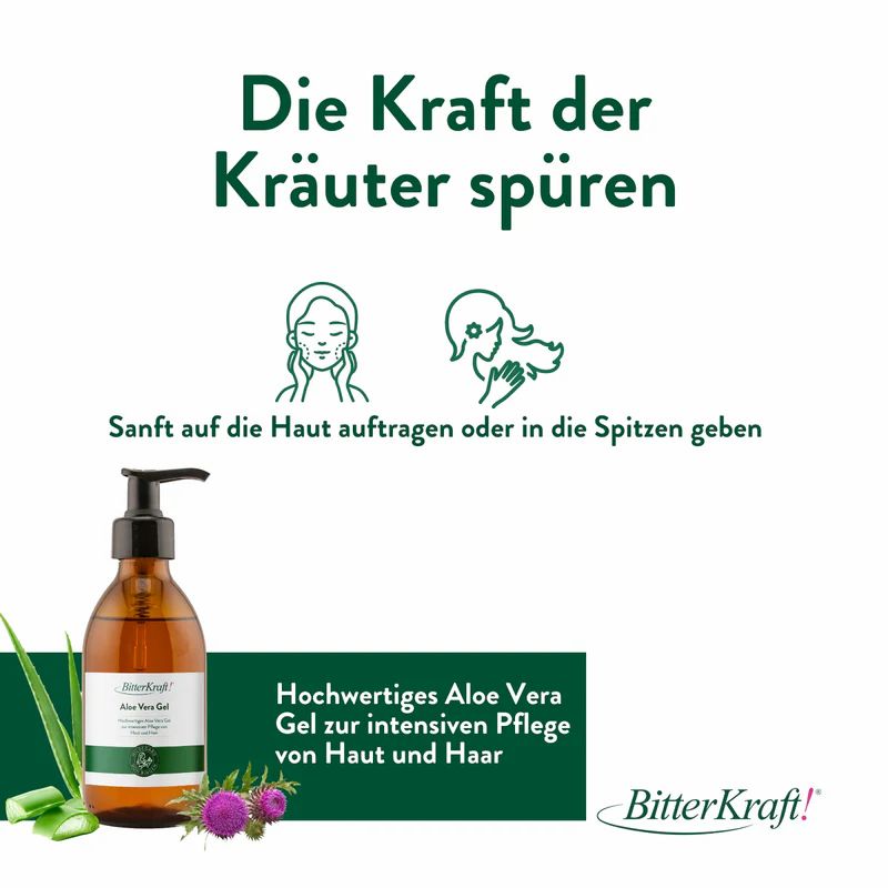 BitterKraft! Hildegards Aloe Vera Körpergel