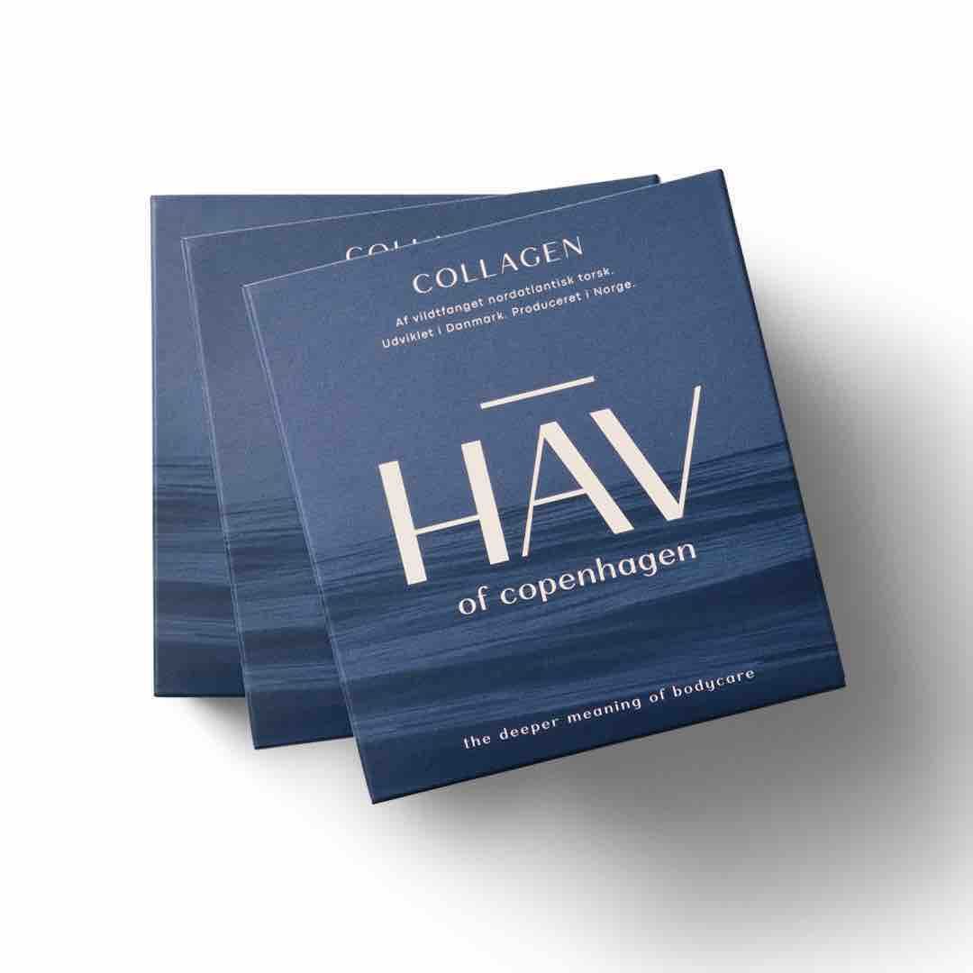 HAV® Premium Marine Collagen Pulver - mit Vitamin C & D, Biotin und Hyaluronsäure.