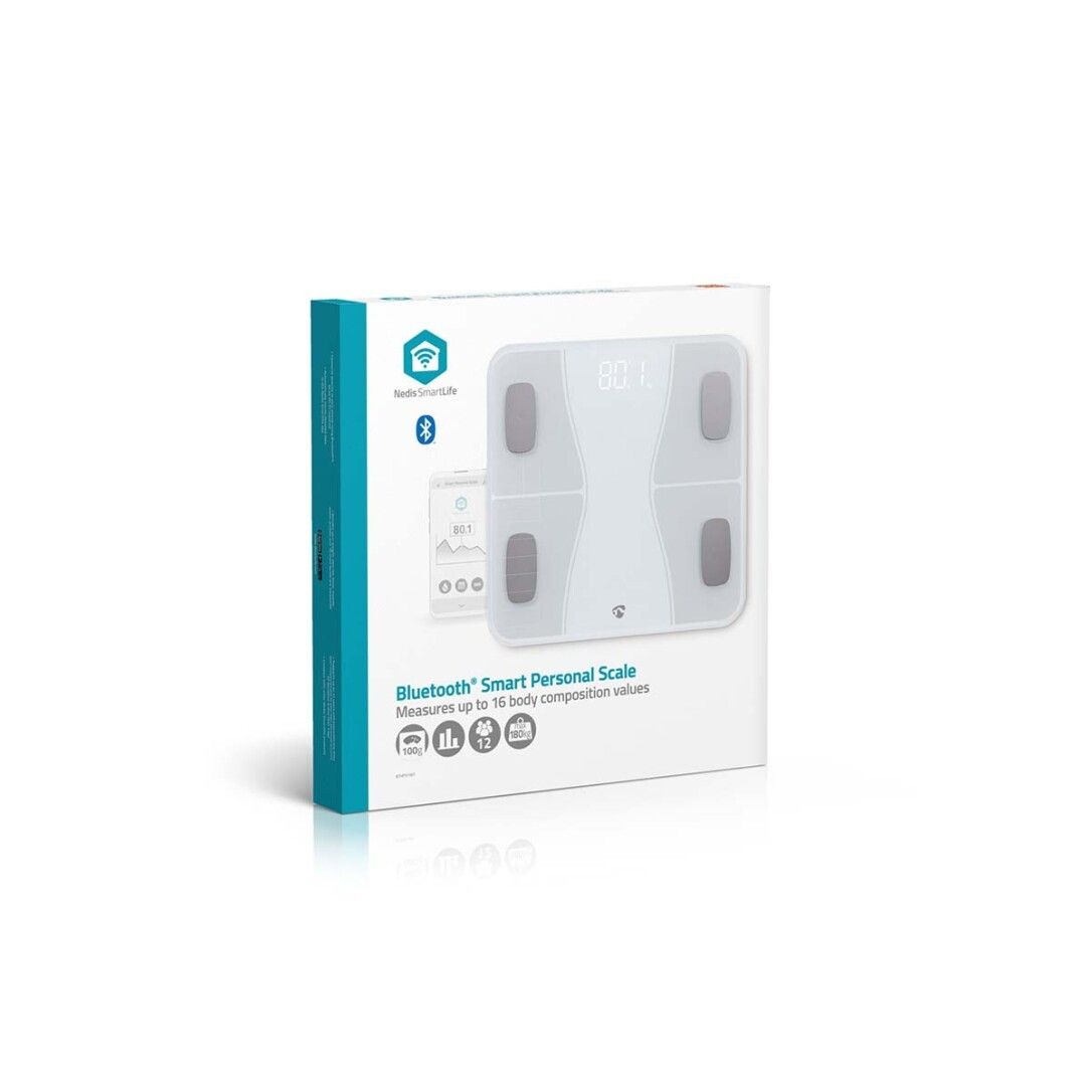 Nedis WIFI-SmartLife-Personenwaage