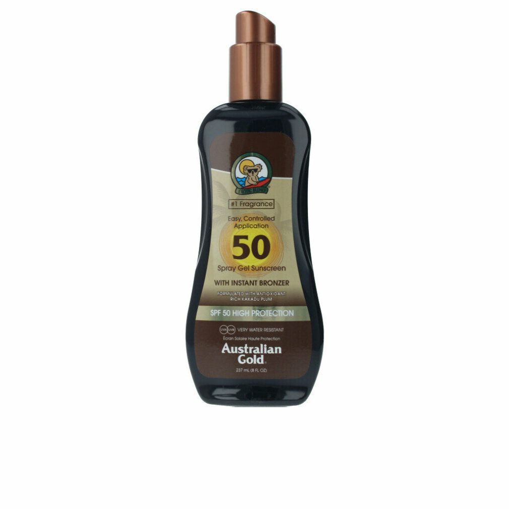 Australian Gold Spray Gel mit Bronzer lsf 50 237 ml