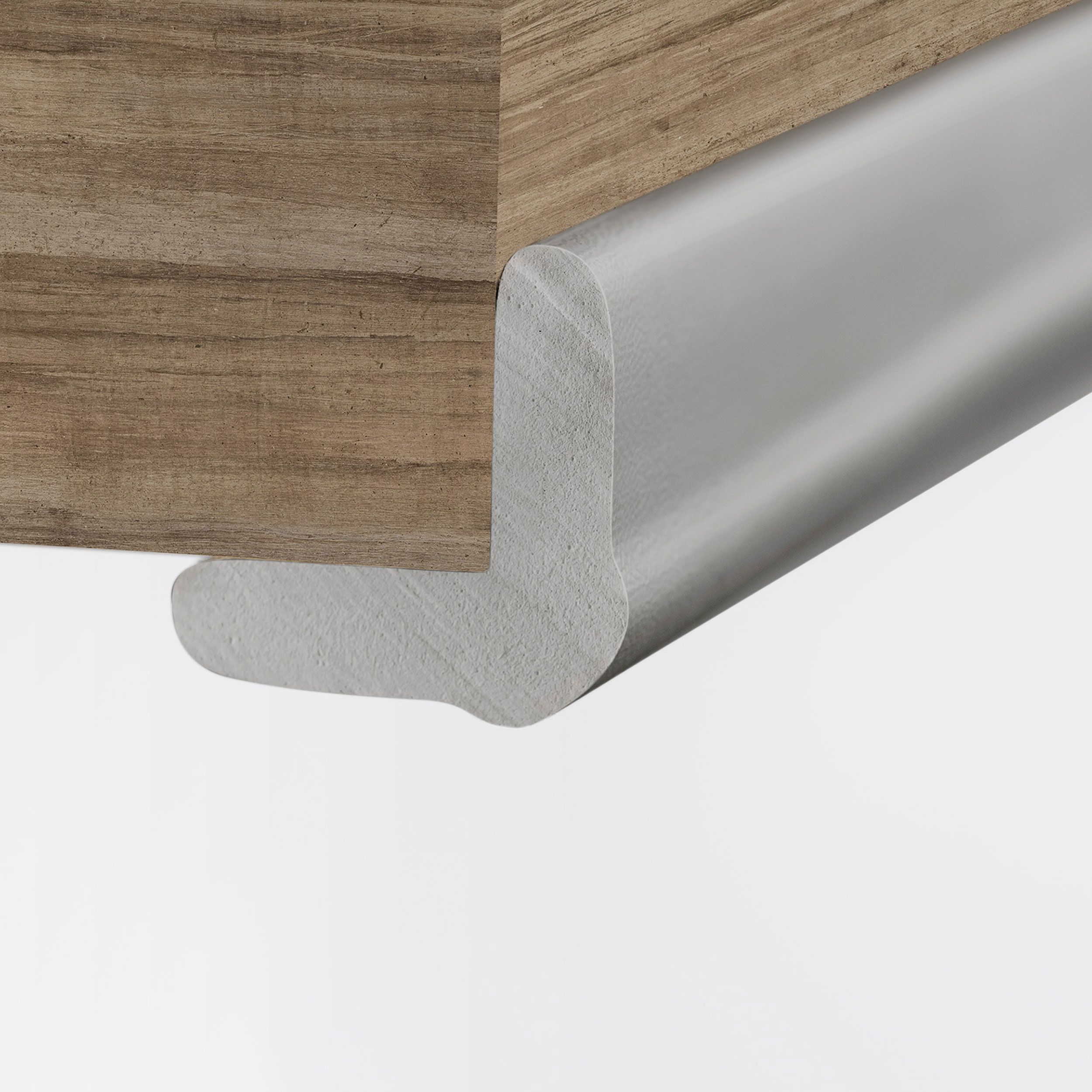 reer Kantenschutz soft, Schaumstoff, Grau