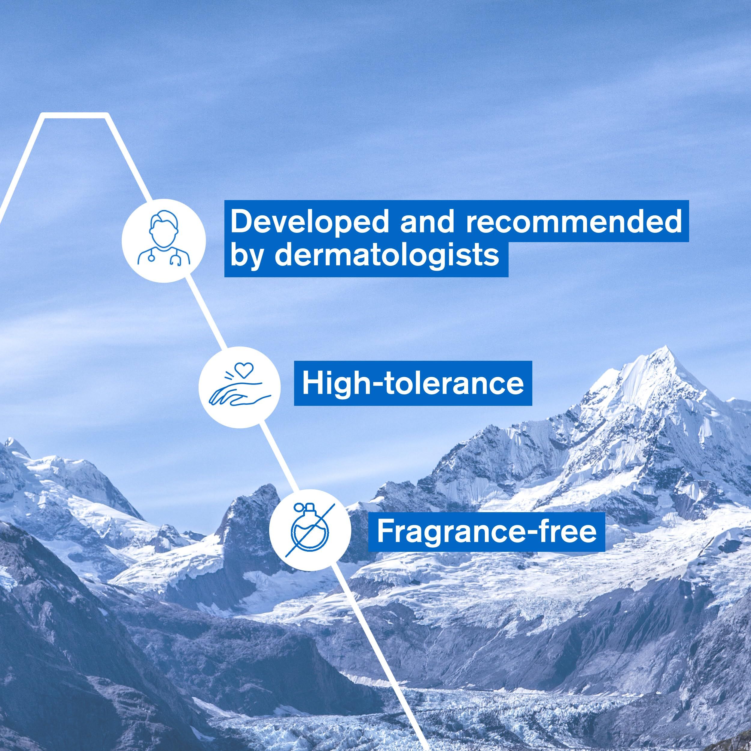 Inhaltsstoffe und Herstellerinformationen auf schwarzem Karton. Contradiction for men, Calvin Klein Fragrances, Coty.