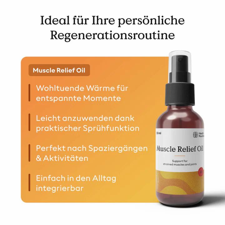 Health Routine Muscle Relief Oil