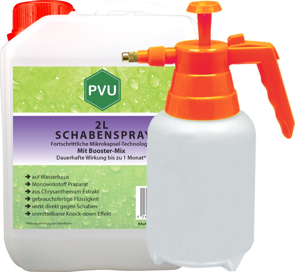 PVU Schabenspray 2 l Spray