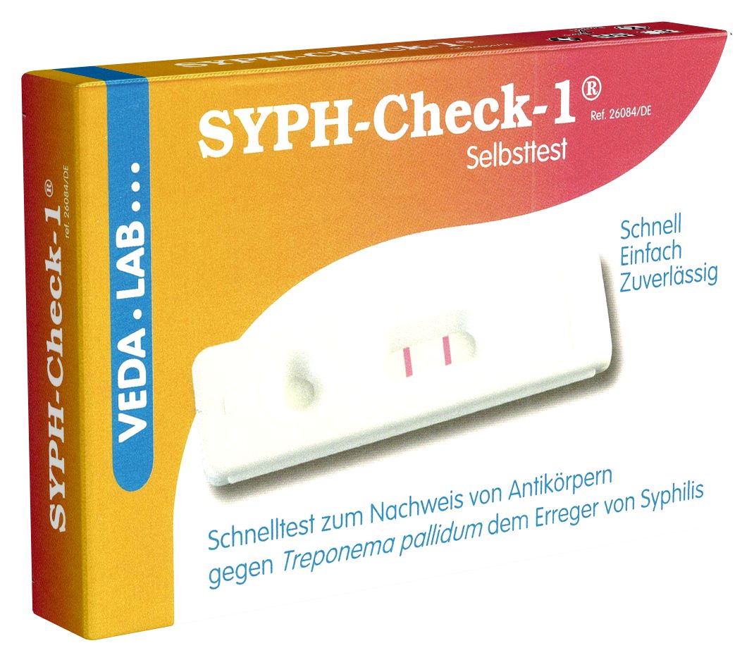 Veda.Lab *SYPH-Check-1* STI Selbsttest, Syphilis Schnelltest