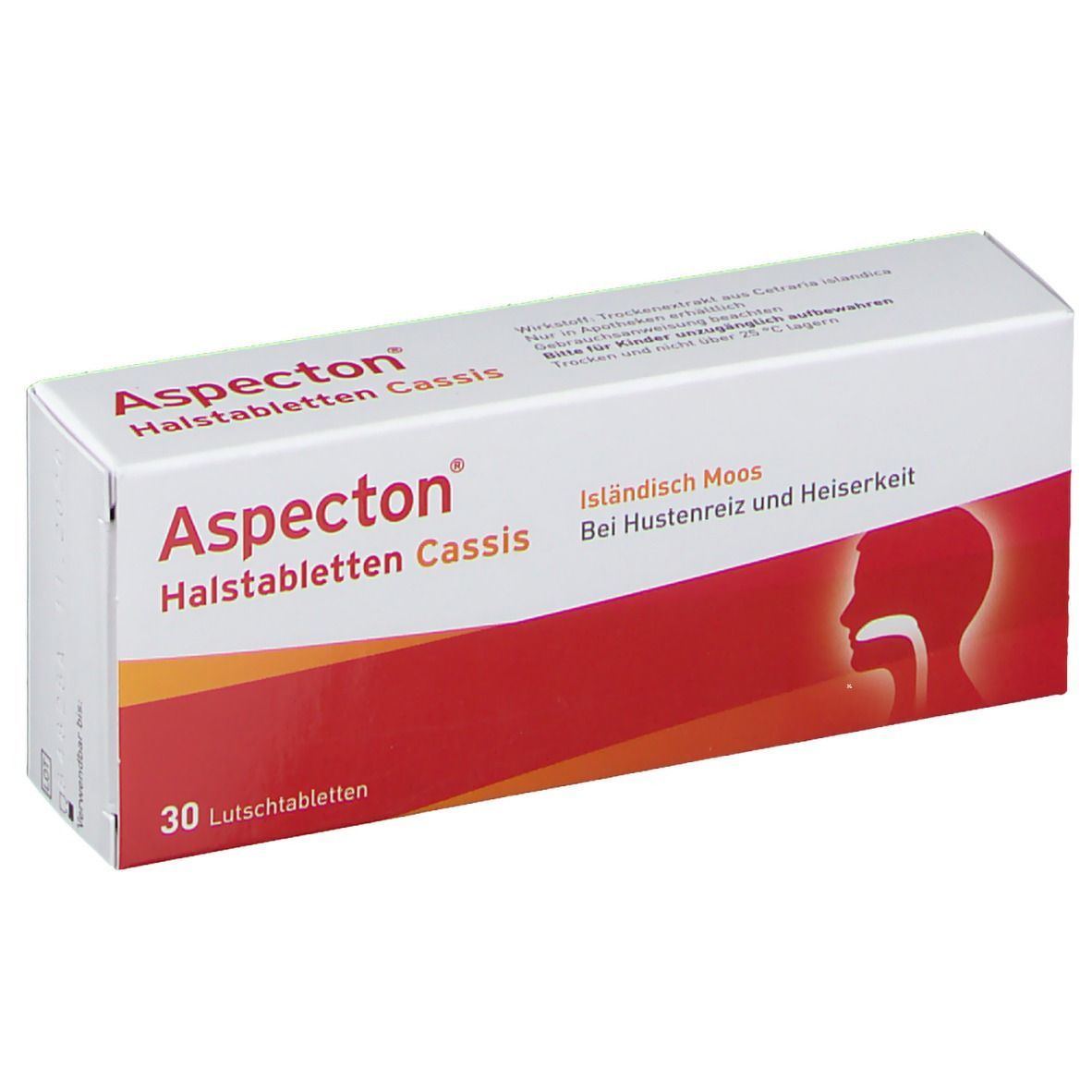 Aspecton® Halstabletten Cassis