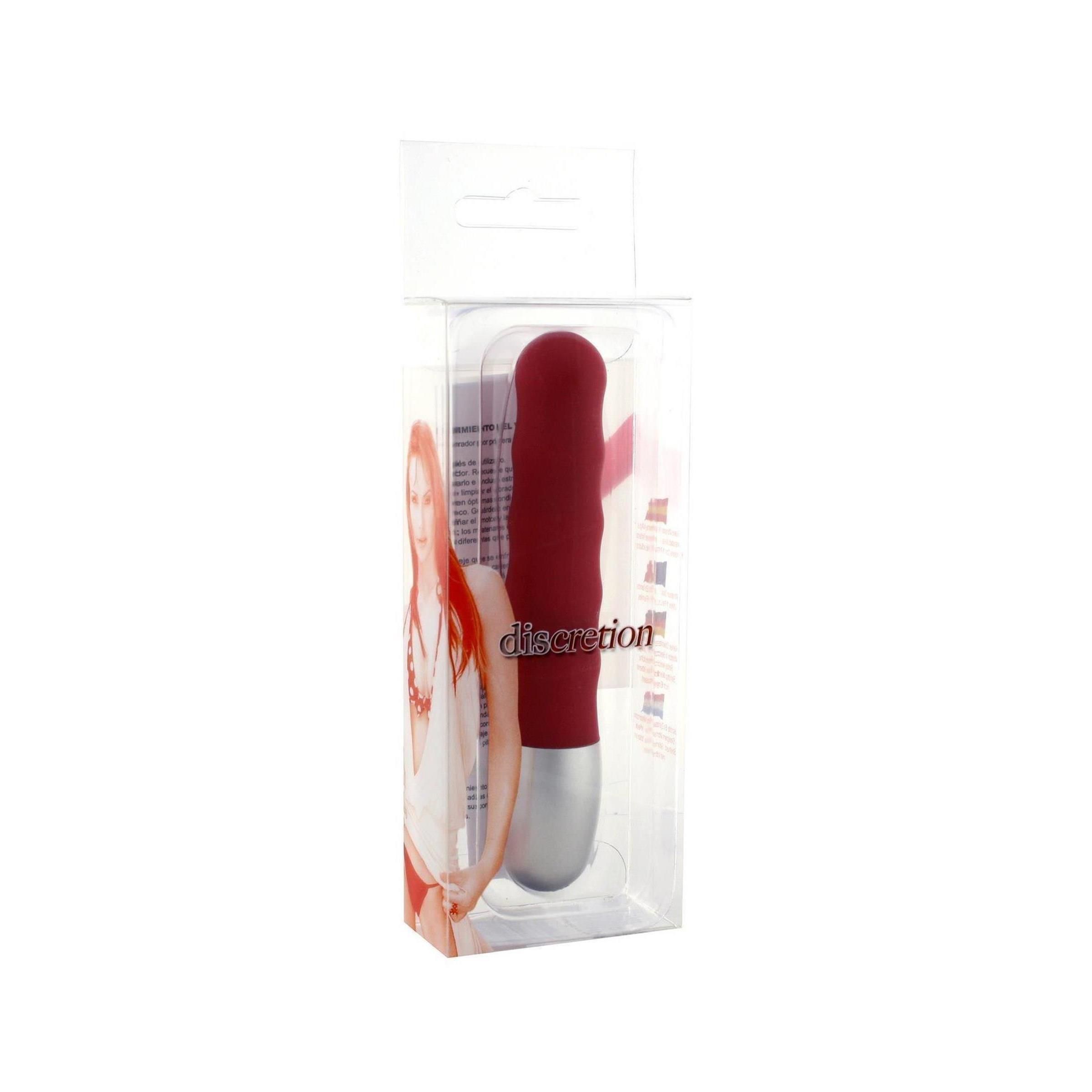 Seven Creations - Discretion Ribbed Vibrator