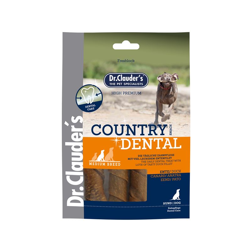 Dr. Clauder's Dog Snack Country Dental Medium Breed 0,12 kg