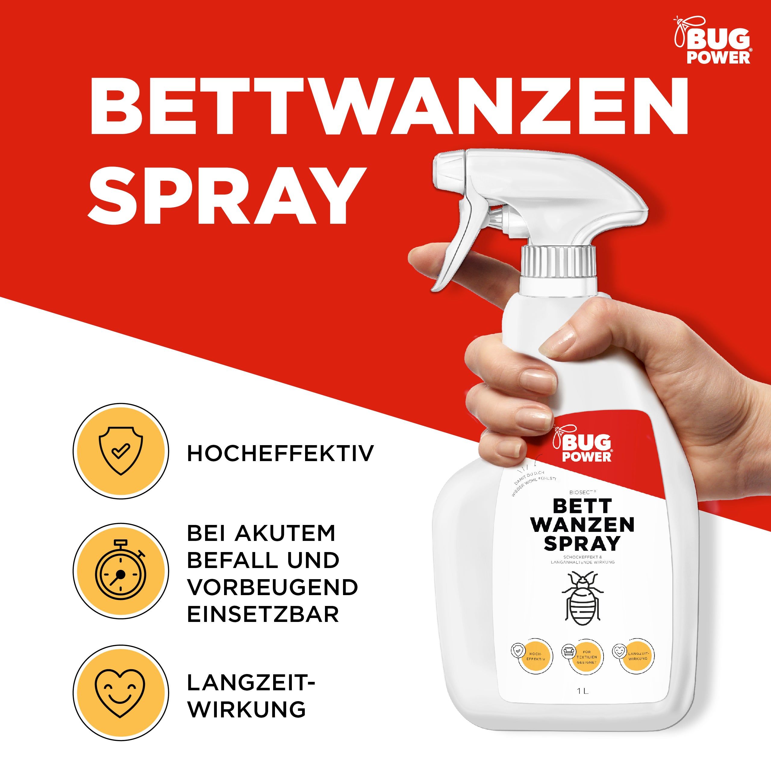 BugPower Bettwanzen Spray