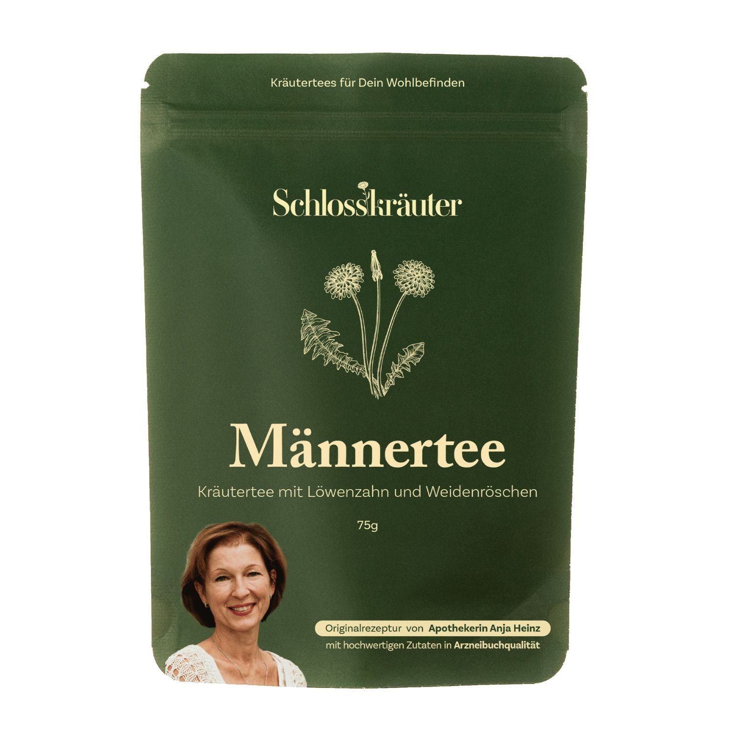 Schlosskräuter Männertee mit Löwenzahn & Weidenröschen 75 g Tee