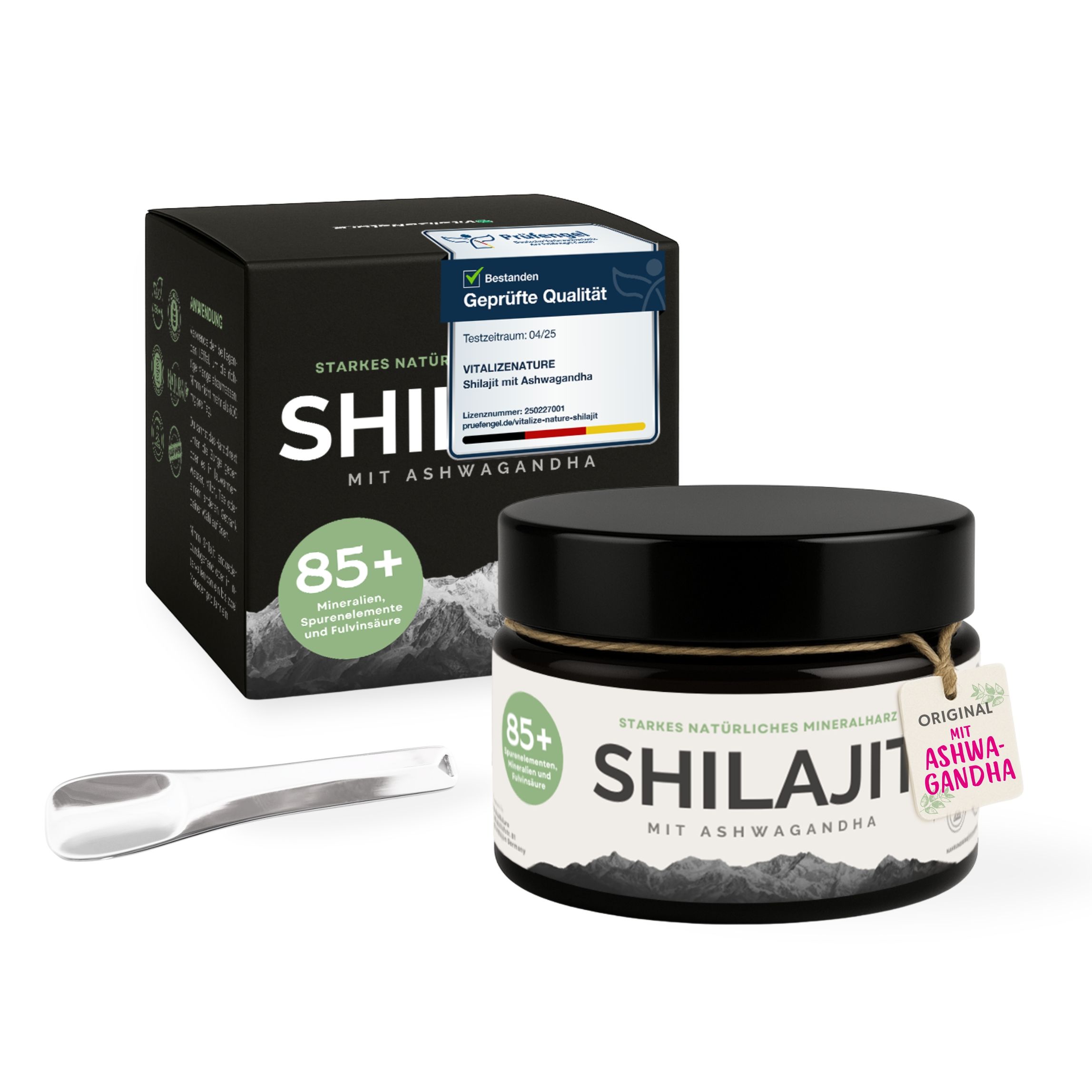 VitalizeNature Shilajit mit Ashwagandha