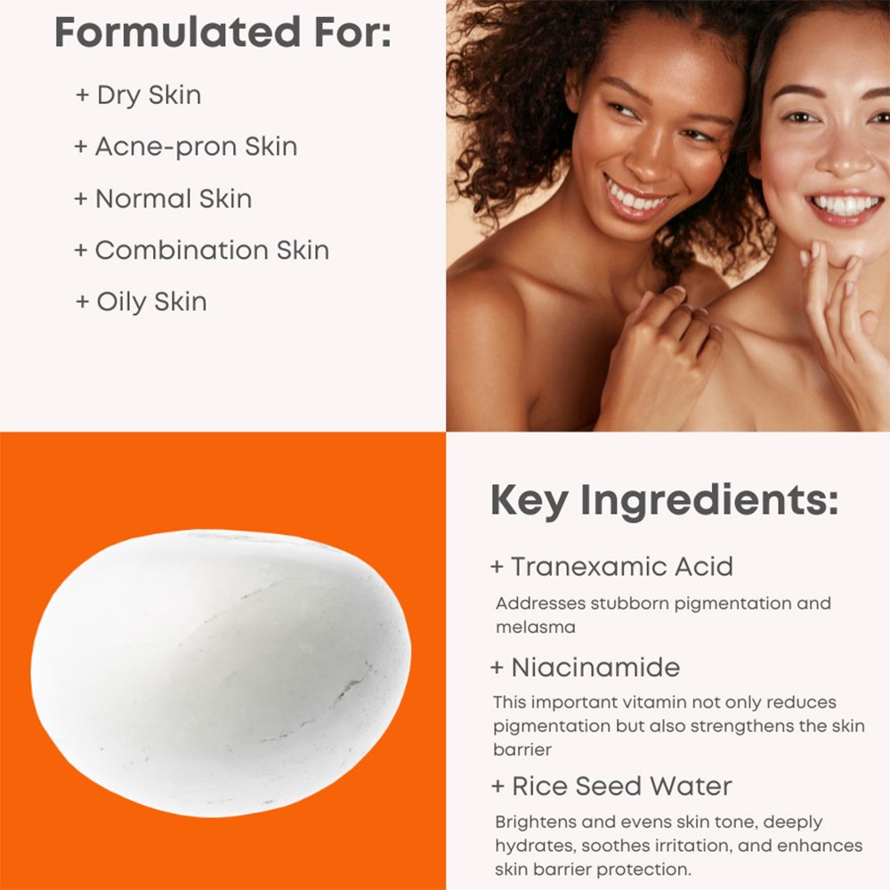 NINE LESS Mela-Pro Rice & TXA Face Toner