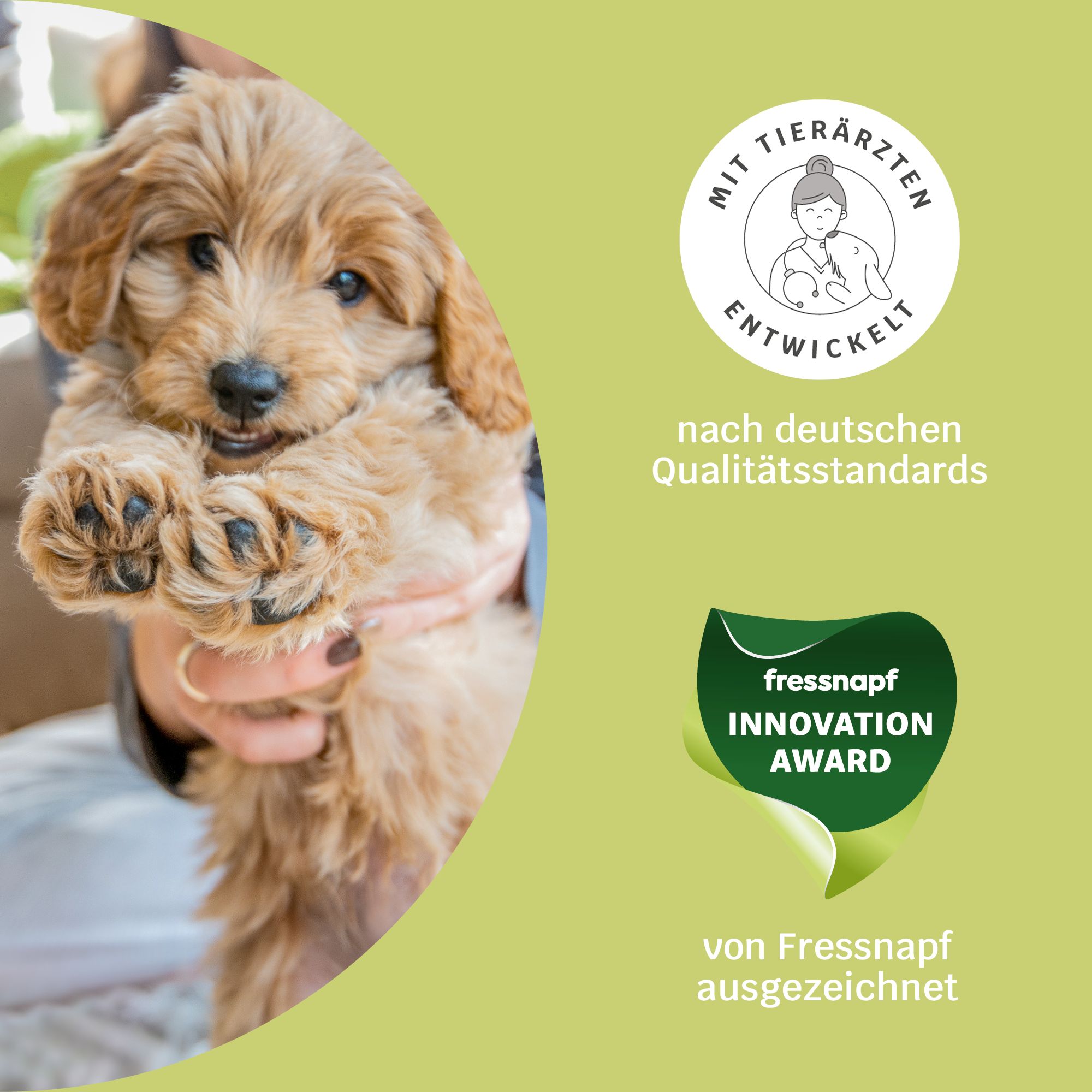 mammaly Puppy Power Welpen Leckerlies, aus natürlichen Zutaten, für gesundes Wachstum