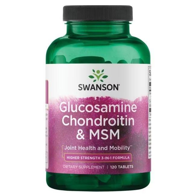 Swanson Glucosamin, Chondroitin & MSM 120 Pc