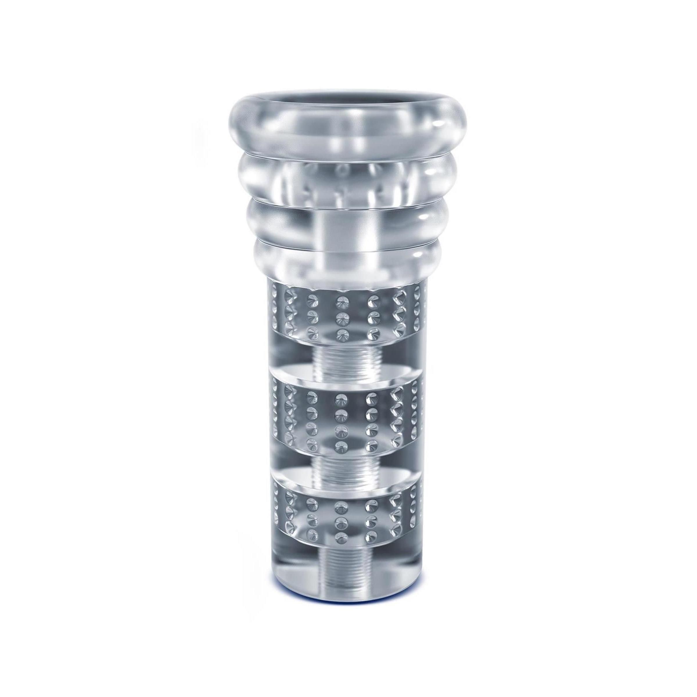 Blush - RIZE LUZ SELF LUBRICATING STROKER CLEAR