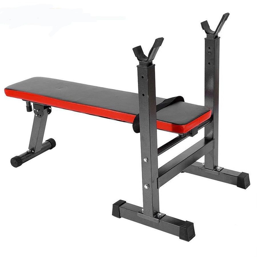 Sport-Knight® 4in1 Hantelbank, zusammenklappbar, mit Sit-Up-Funktion, hochwertiges & dickes Polster