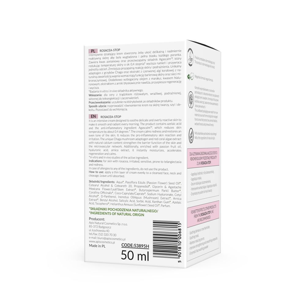 APIS ROSACEA STOP Beruhigende Nachtcreme