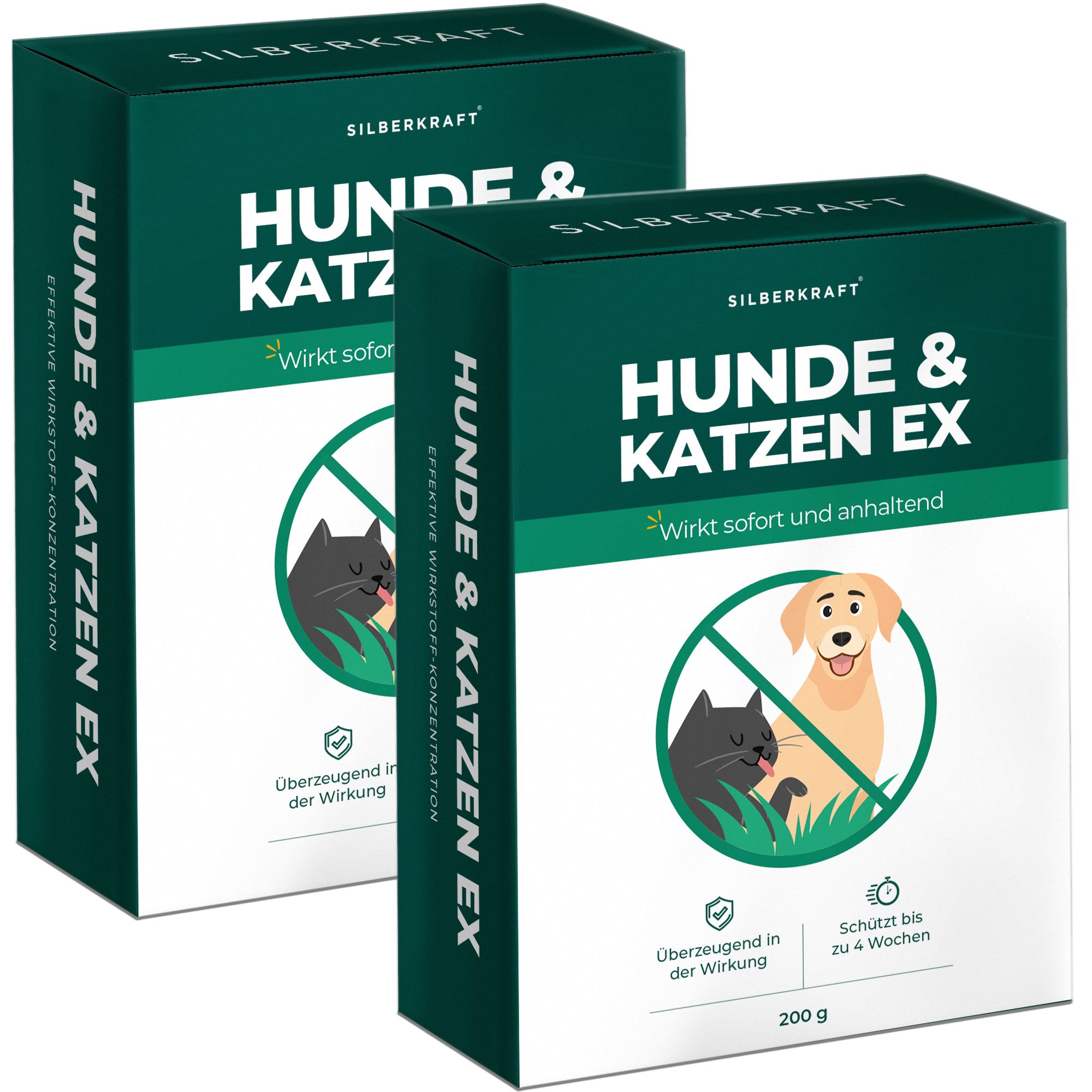SILBERKRAFT Hunde & Katzen Stopp Ex