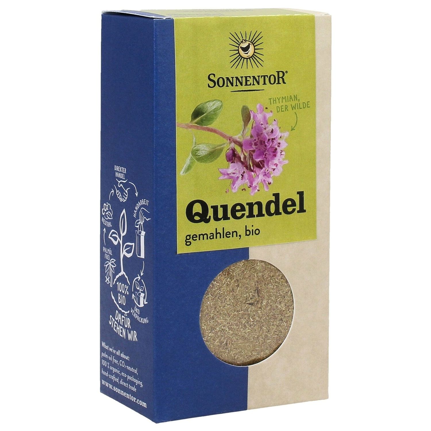 Sonnentor Bio Quendel gemahlen 30 g Pulver