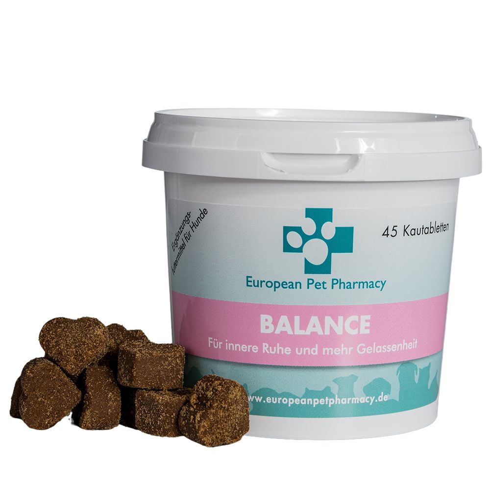 Europeanpetpharmacy’s Balance gegen Unruhe und Stress
