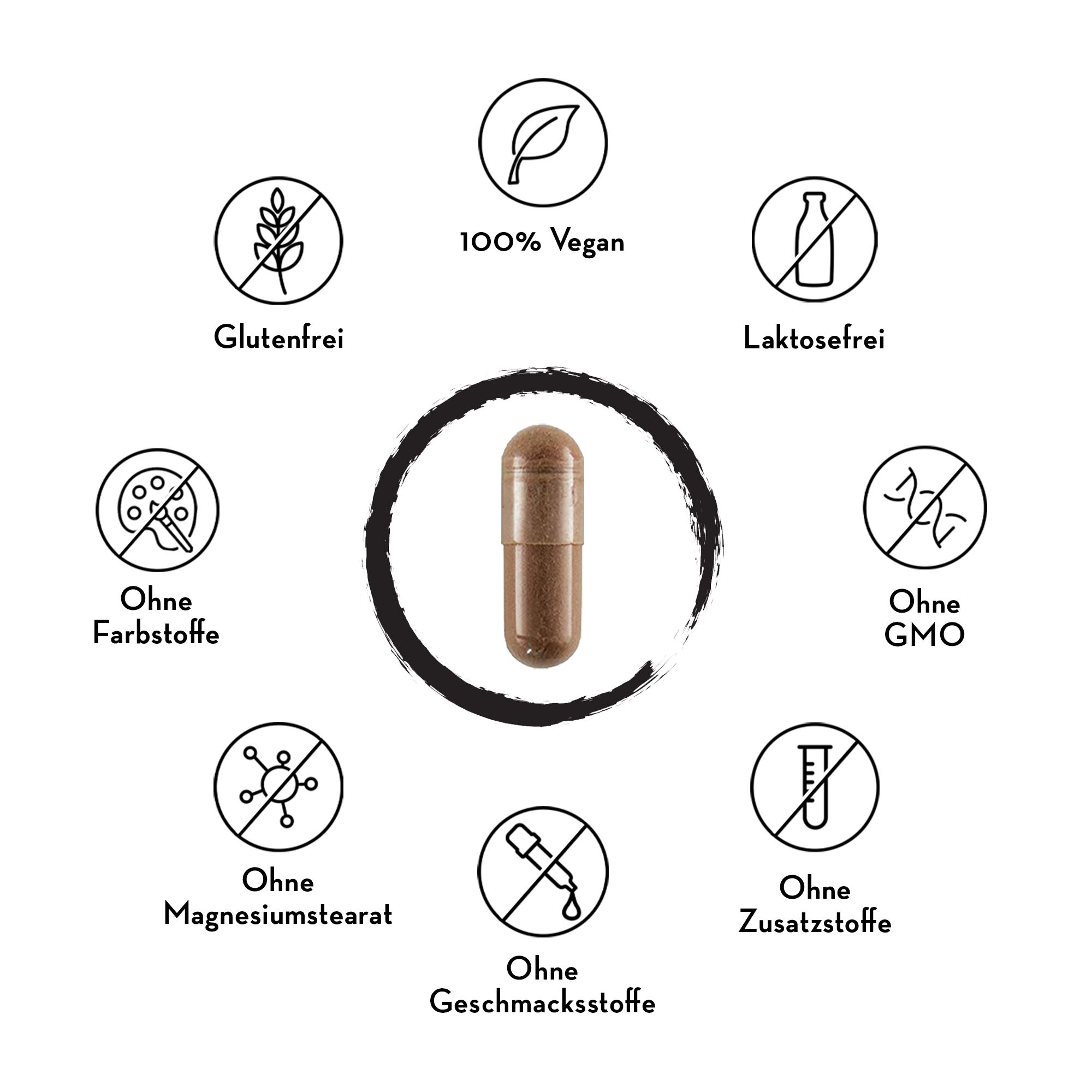 Extrakt Manufaktur Griffonia 5-HTP Extrakt Kapseln