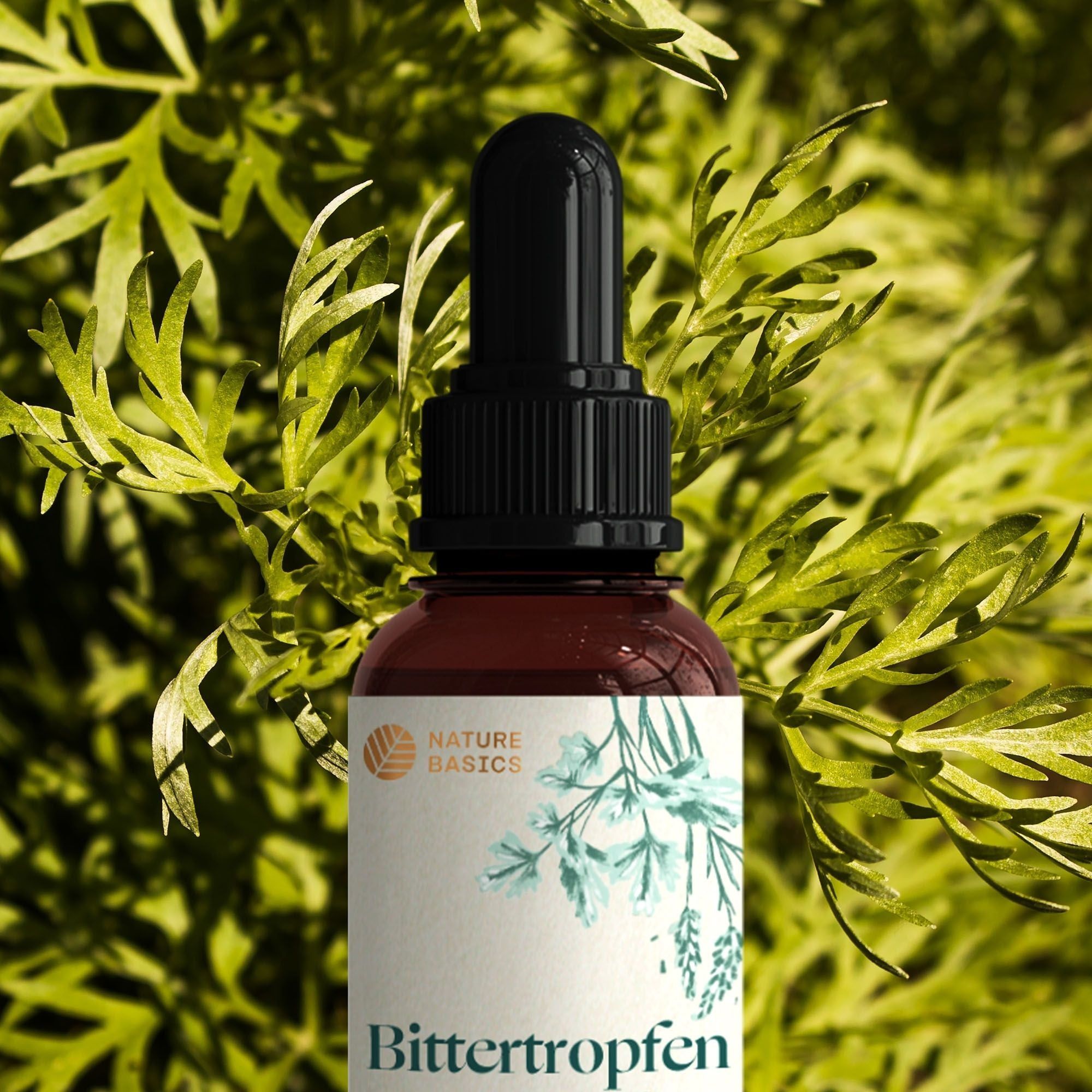 NATURE BASICS® - Hochwertige Bittertropfen Natürlich ohne Alkohol