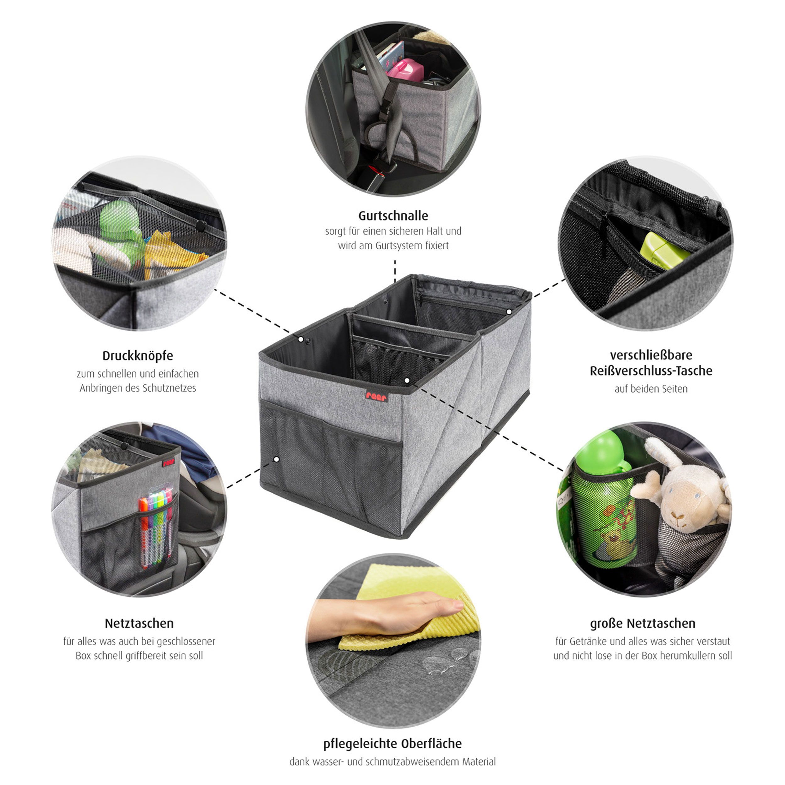 reer TravelKid Box Auto-Ordnungsbox