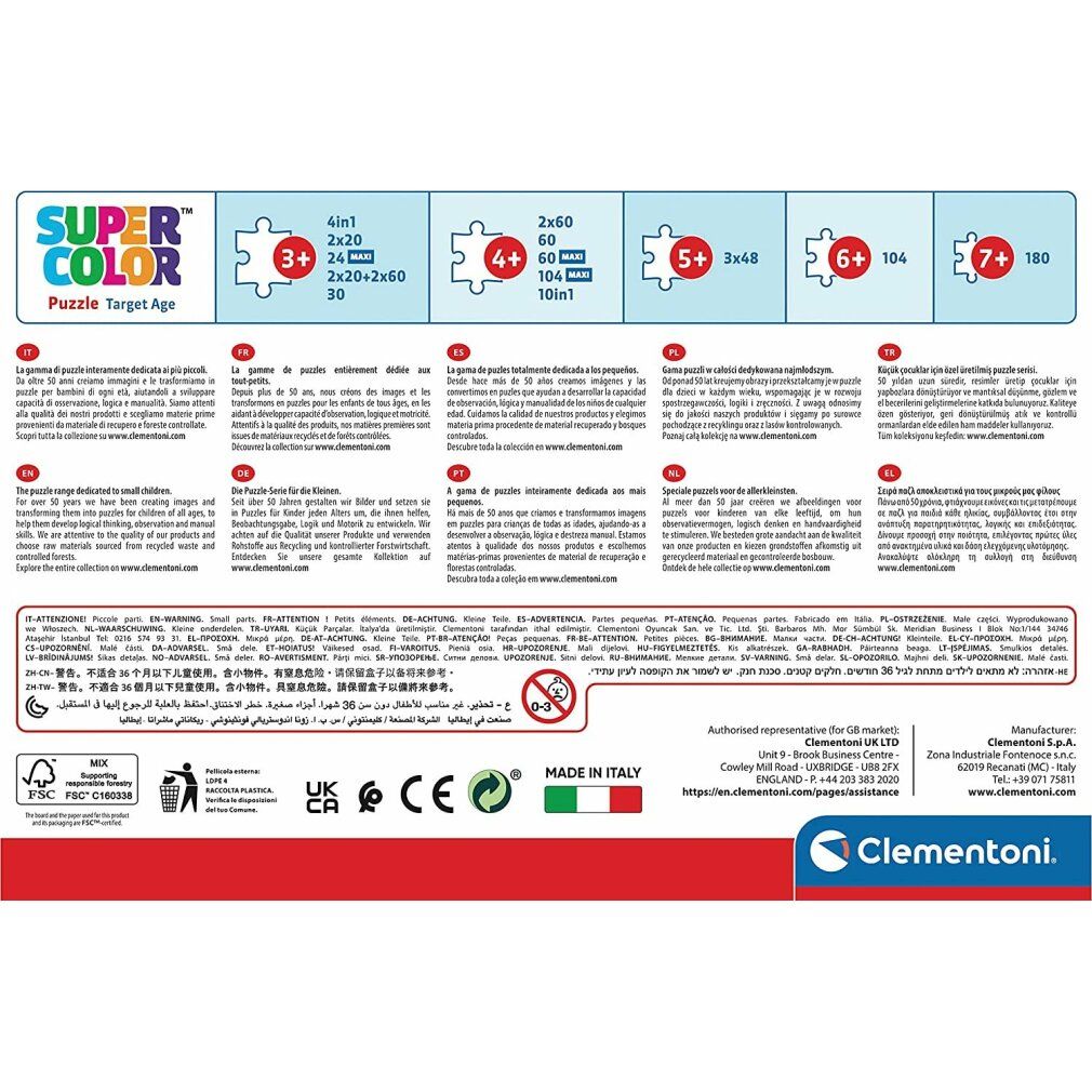 2x60 Teile - Gabys Puppenhaus