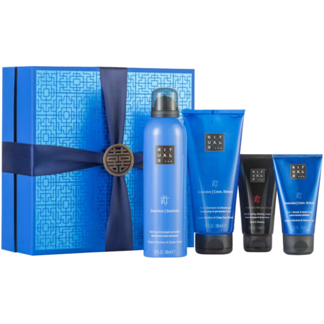 Rituals, The Ritual of Samurai Giftset Medium = Shower + Cool Scrub + Cool Down + Magic Shave