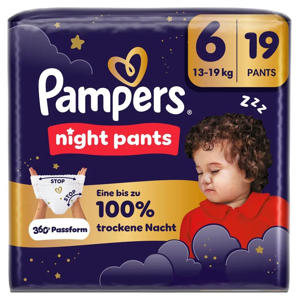 Pampers Night Pants Gr.6 Windeln Single Pack 19 St