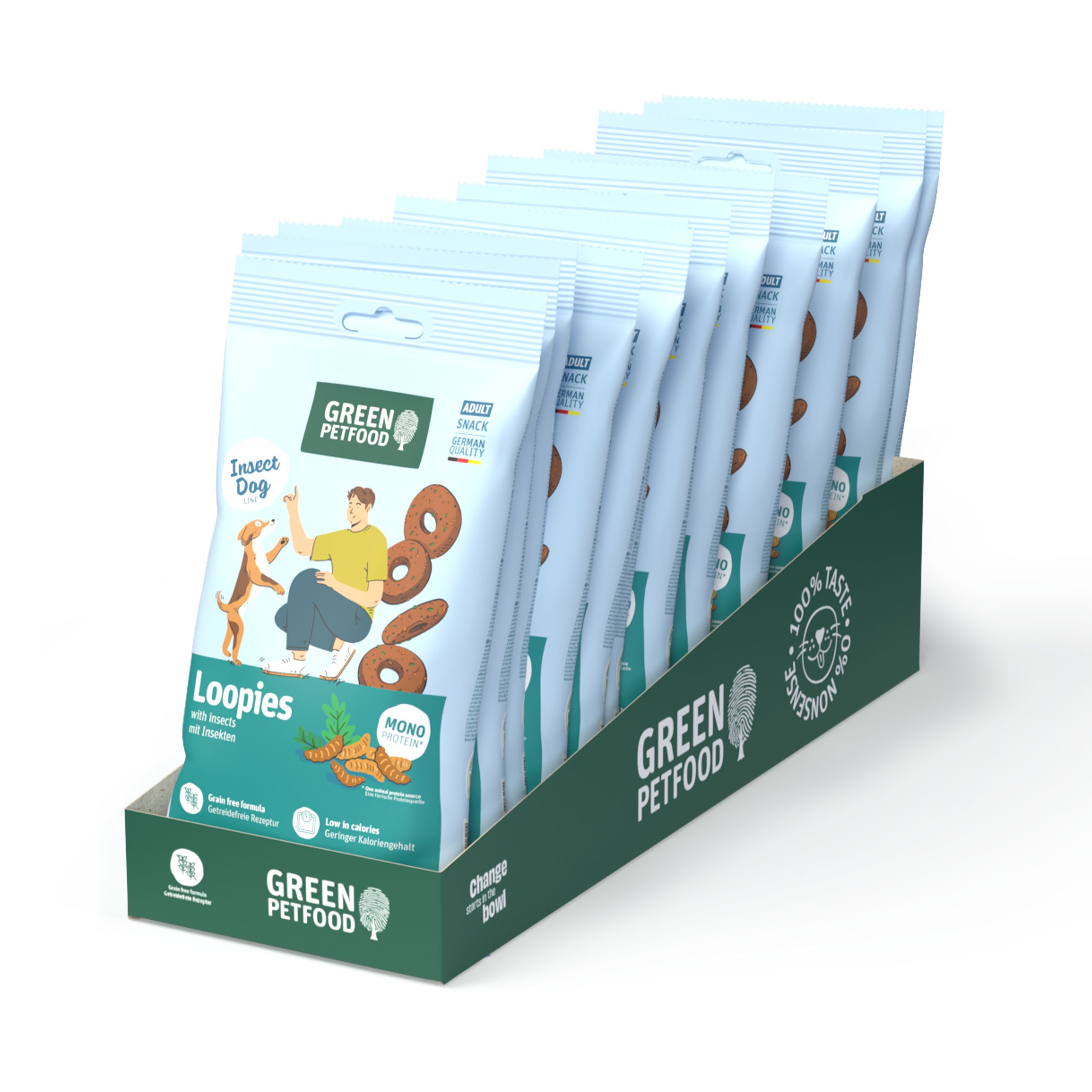 GPF Dog Loopies with Insects