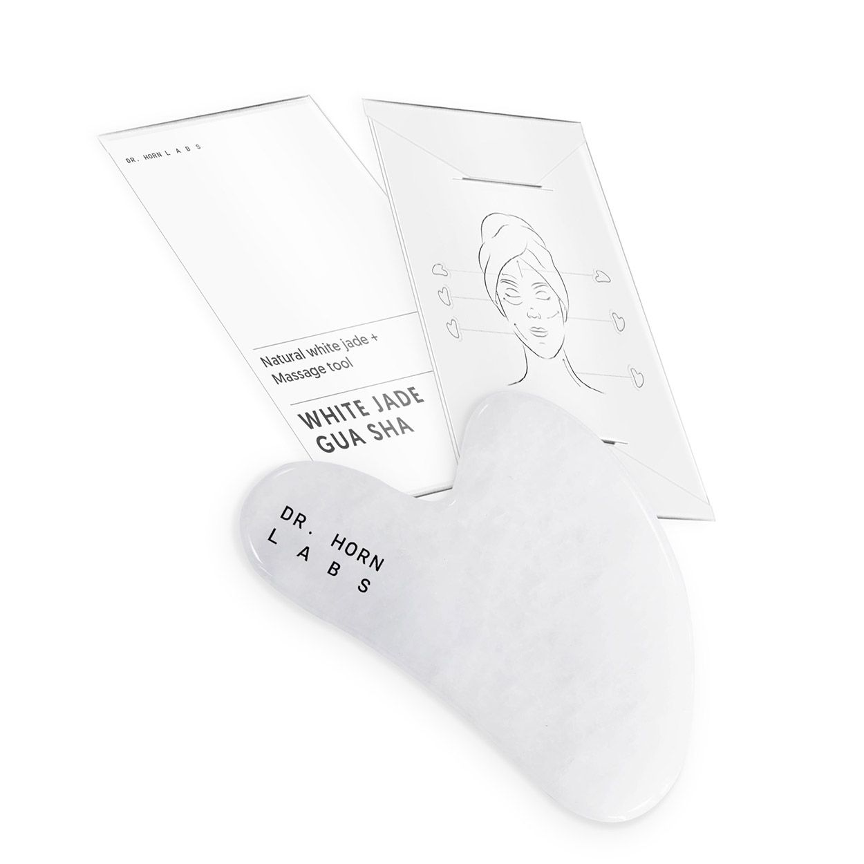 DR. HORN LABS - White Jade Gua Sha