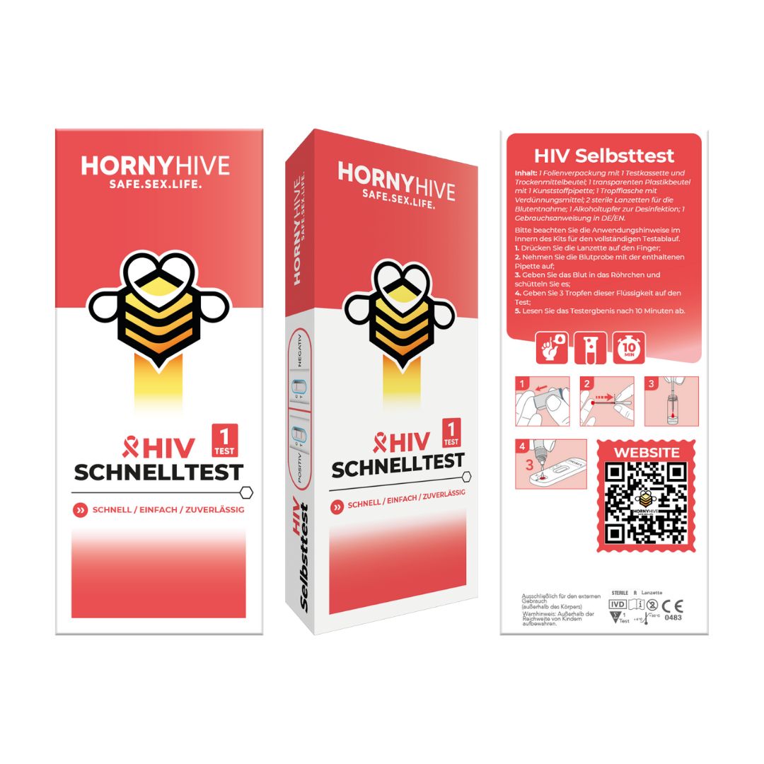 Horny Hive HIV Selbsttest
