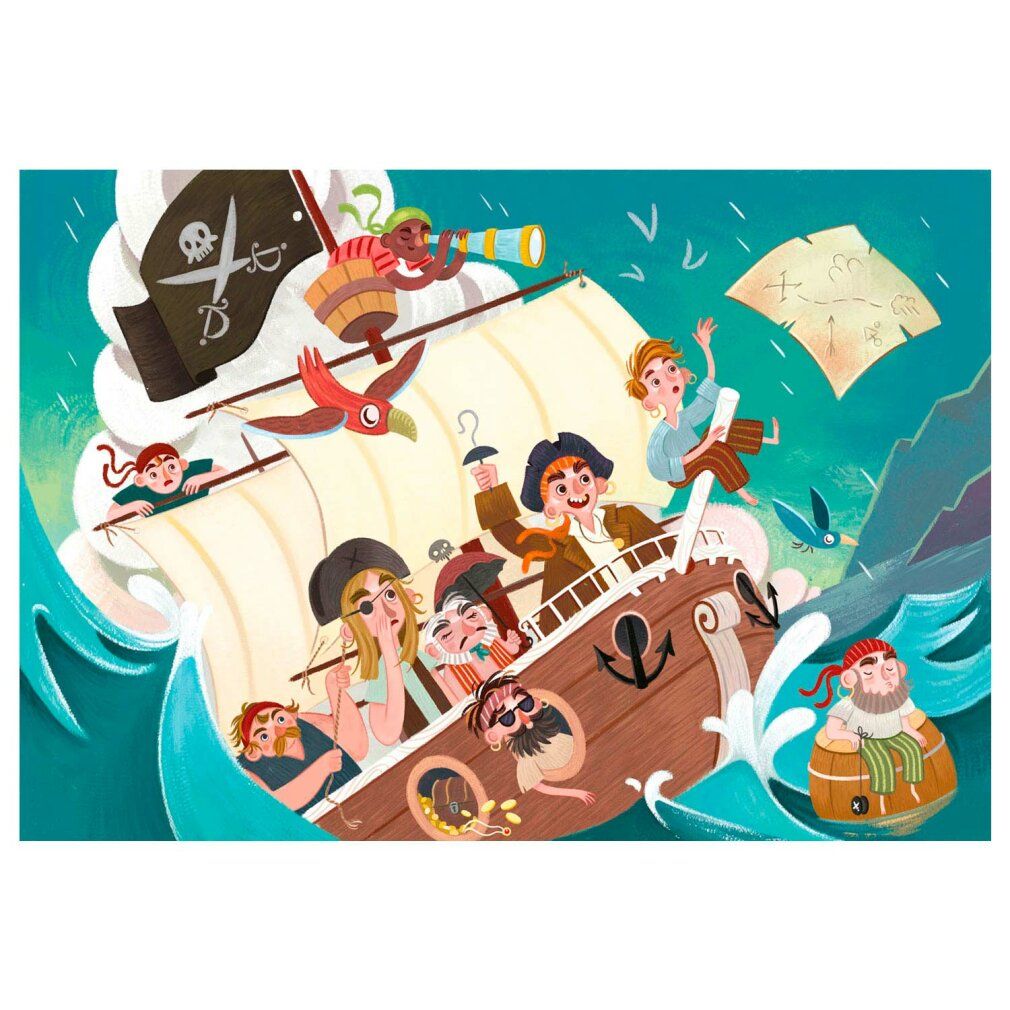 Clementoni 104Pcs Puzzle Pirates 27278 X6