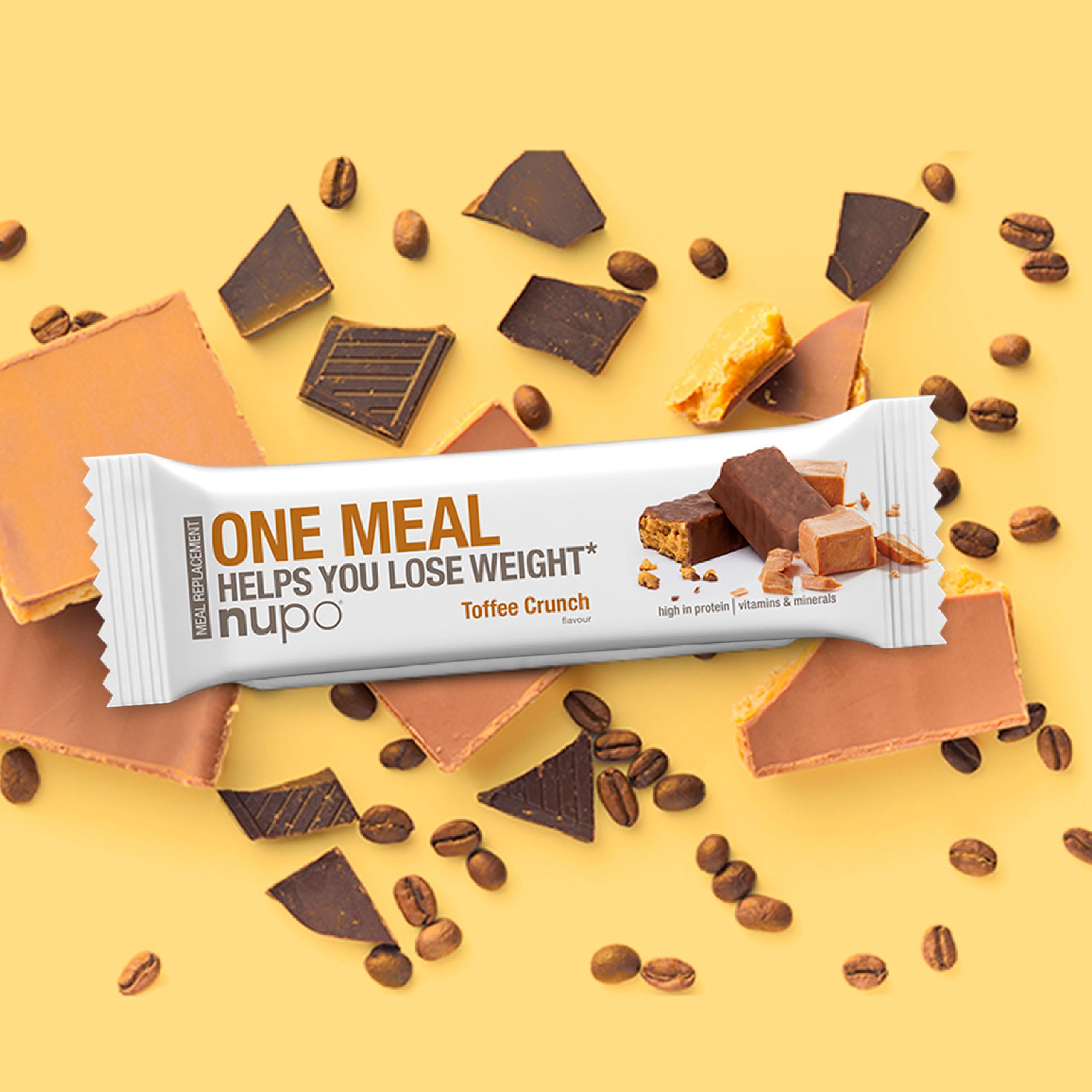 One Meal Riegel Toffee Crunch
