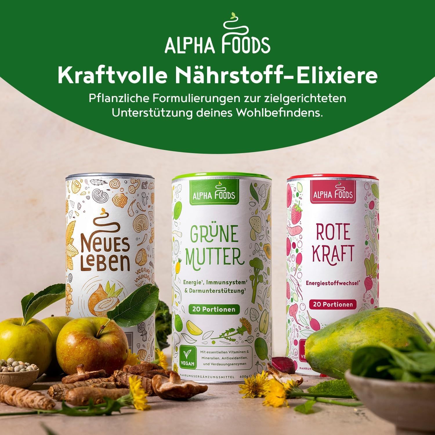 Grüne Mutter - Alpha Foods
