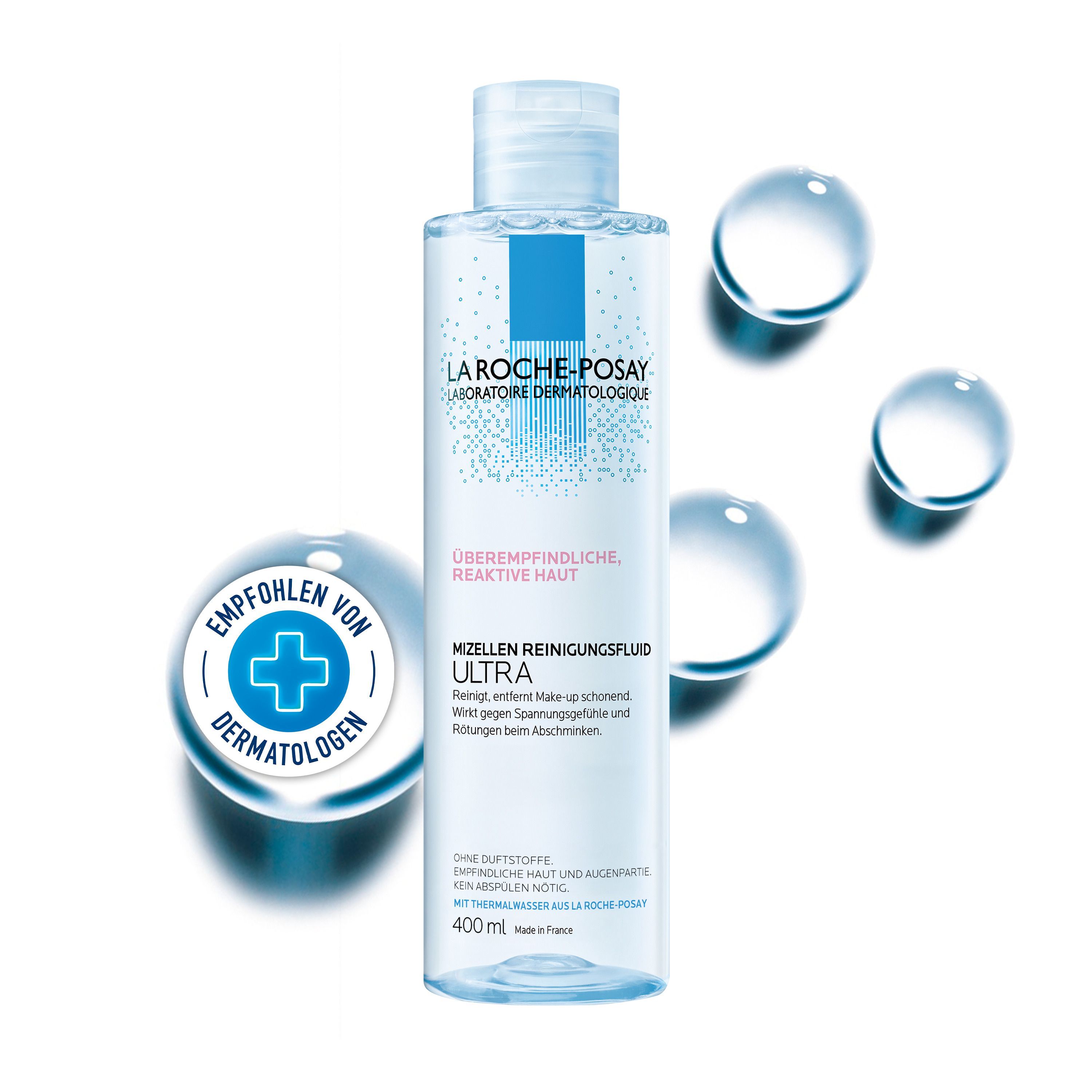 LA Roche Posay Eau micellaire Ultra Peaux Réactives