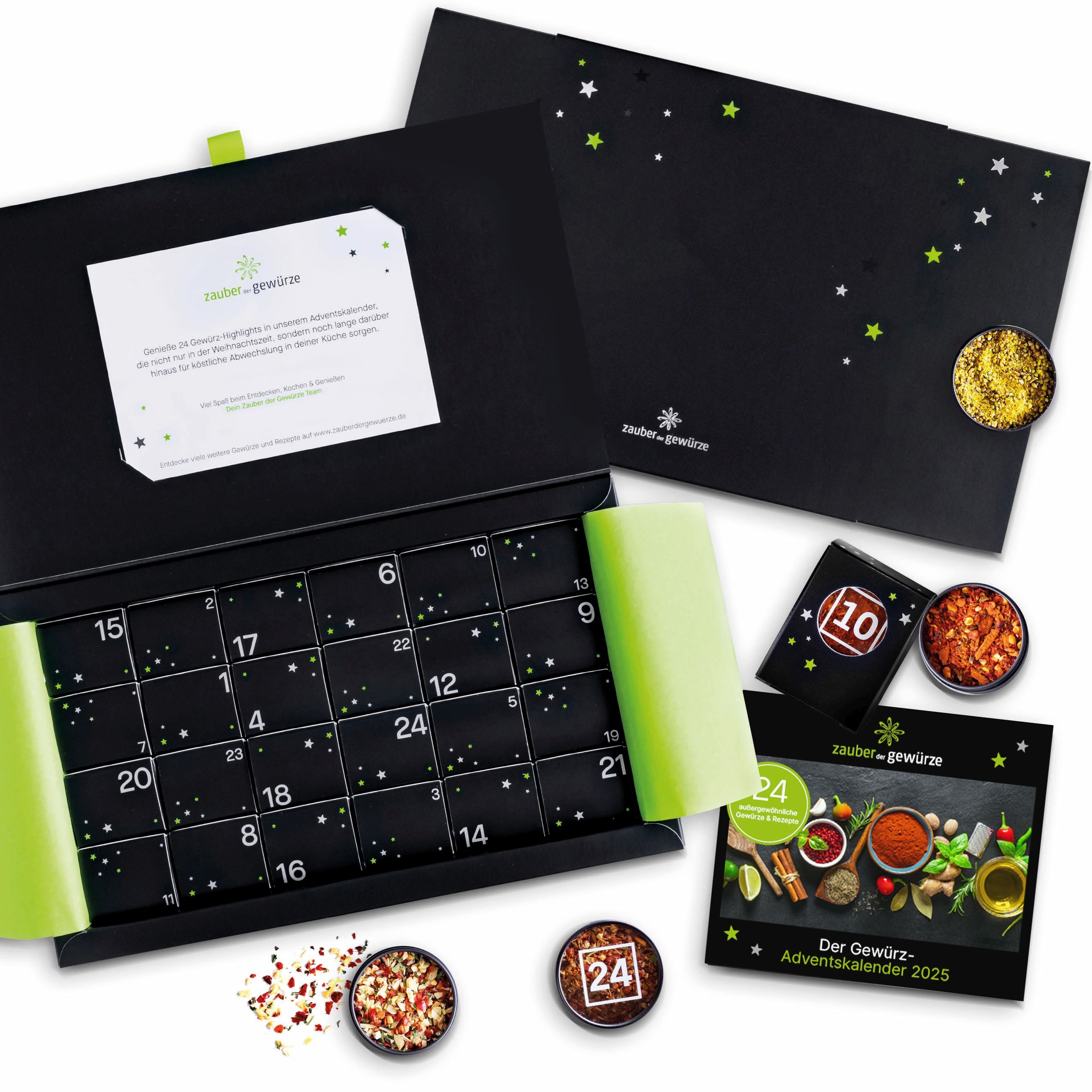 Zauber der Gewürze Gewürz-Adventskalender
