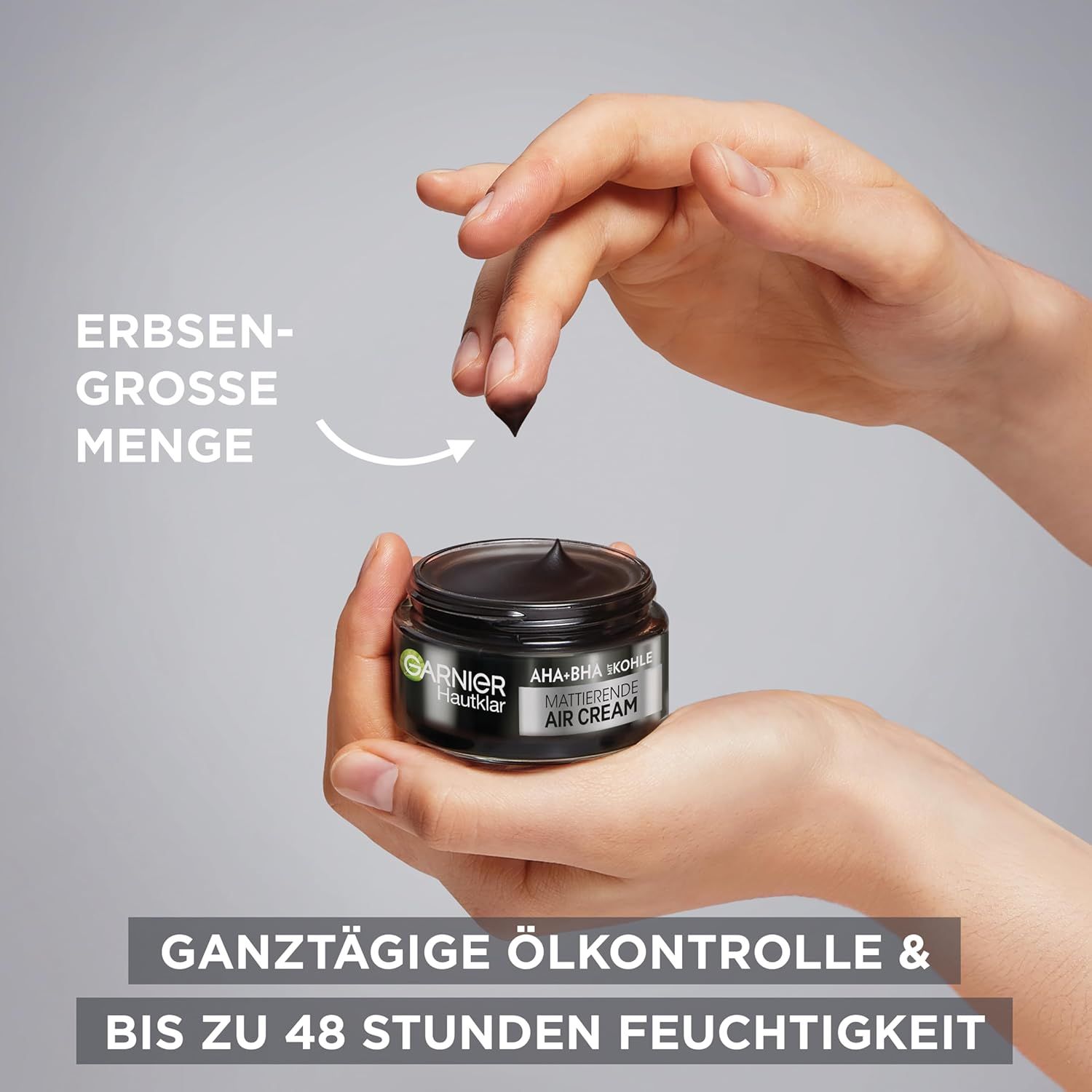 Garnier Gesichtscreme SkinActive AHA+BHA mit Kohle 3in1