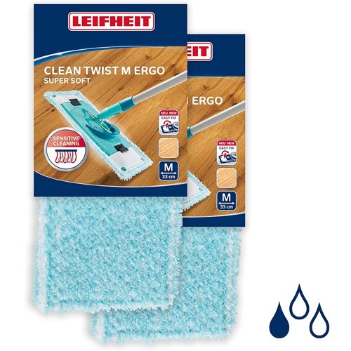 Leifheit Set Wischbezug Clean Twist